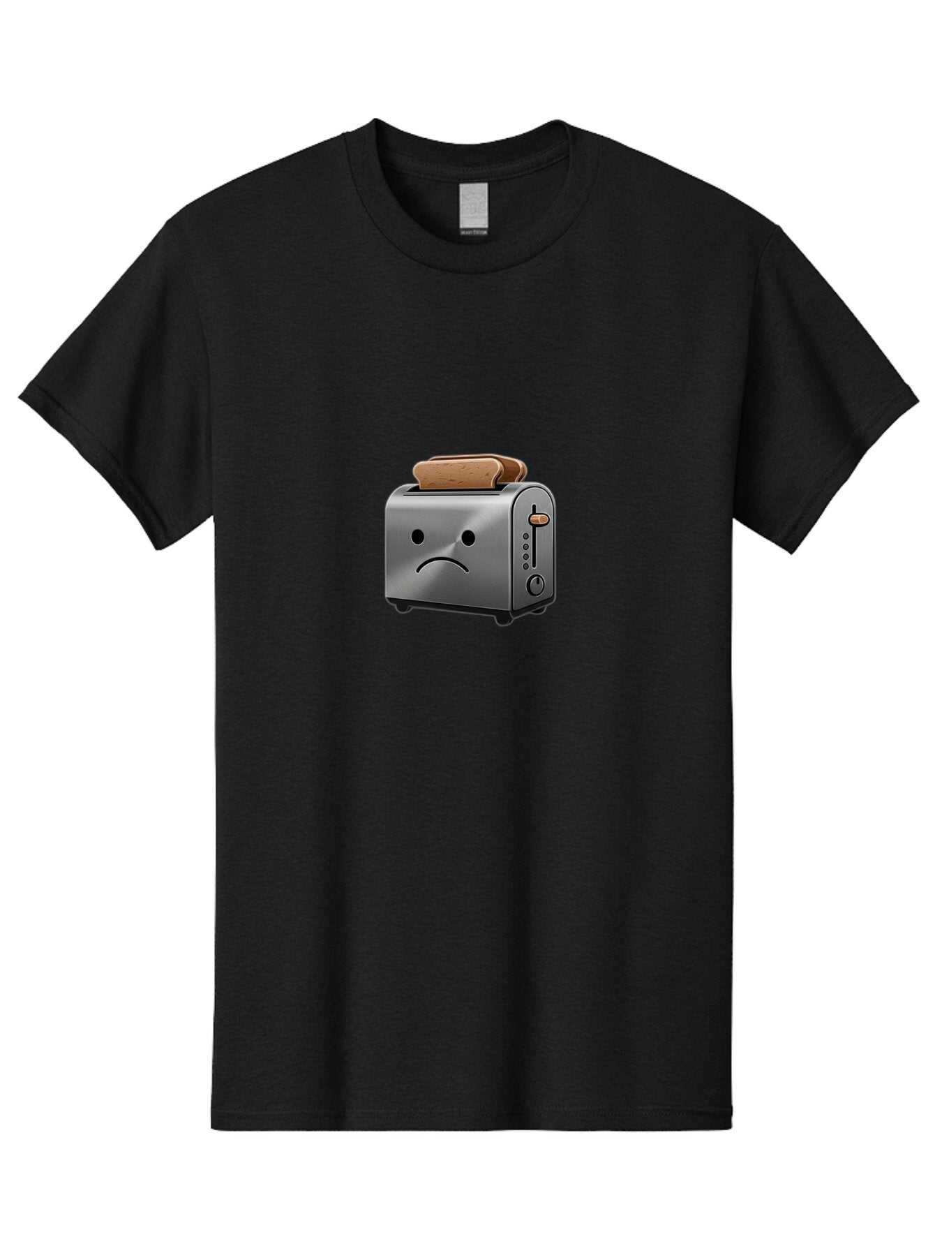 Sad-Toaster-8 Men'S Graphic Tee, 100% Cotton, Comfortable Casual Summer Wear, Machine Washable, Vintage Camera, Old Camera, Antique Camera, Black Camera, Classic Photography, Photography Equipment, Nostalgic Device, Film Camera, Camera Art Ban414 5
