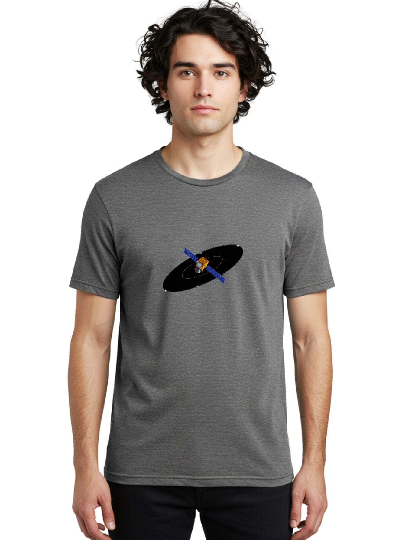 Satellite Men'S Graphic Tee, 100% Cotton, Comfortable Casual Summer Wear, Machine Washable, Vintage Camera, Old Camera, Antique Camera, Black Camera, Classic Photography, Photography Equipment, Nostalgic Device, Film Camera, Camera Art Ban426 21