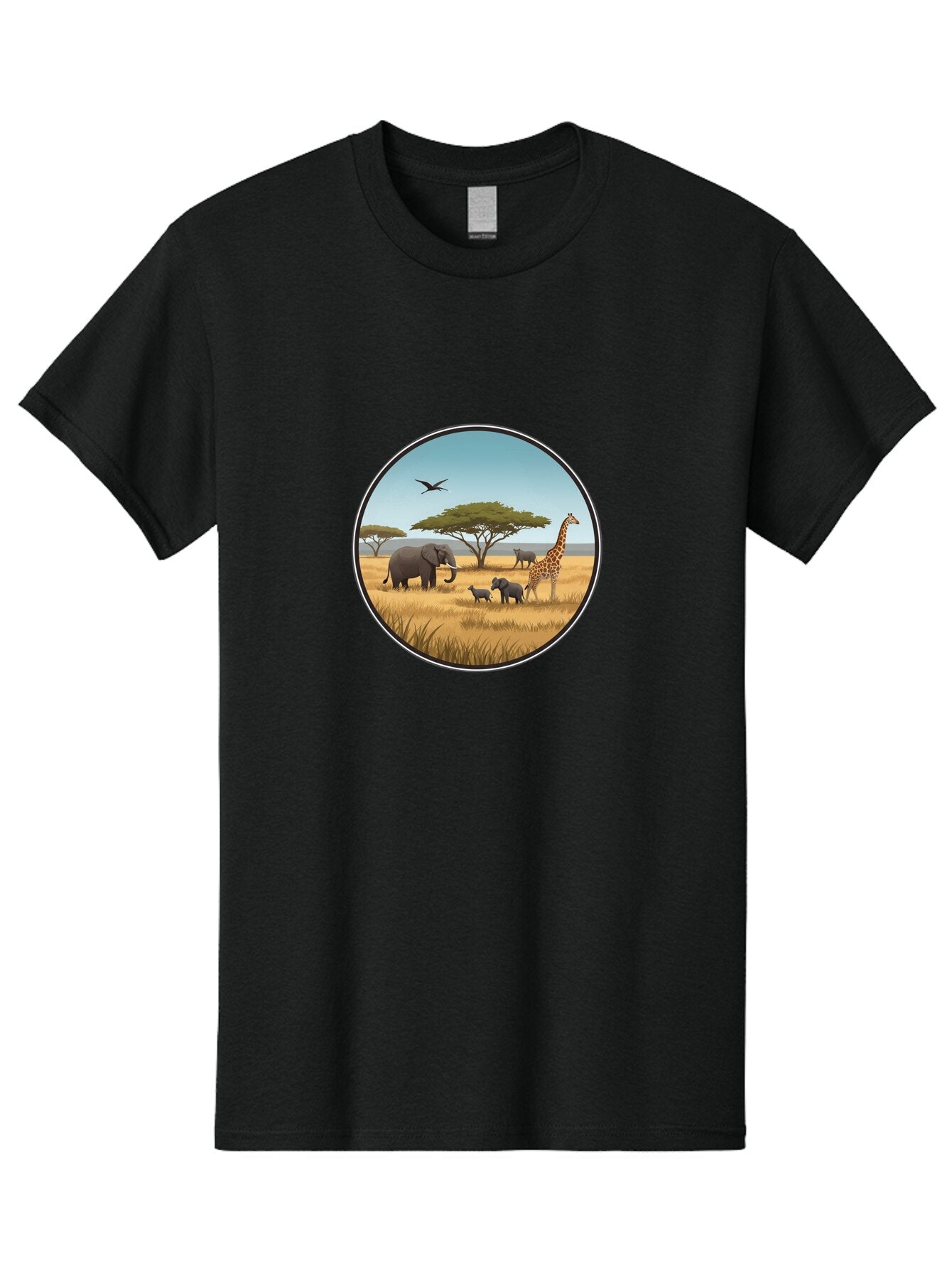 Savannah-Animals Men'S Graphic Tee, 100% Cotton, Comfortable Casual Summer Wear, Machine Washable, Vintage Camera, Old Camera, Antique Camera, Black Camera, Classic Photography, Photography Equipment, Nostalgic Device, Film Camera, Camera Art Ban429 14