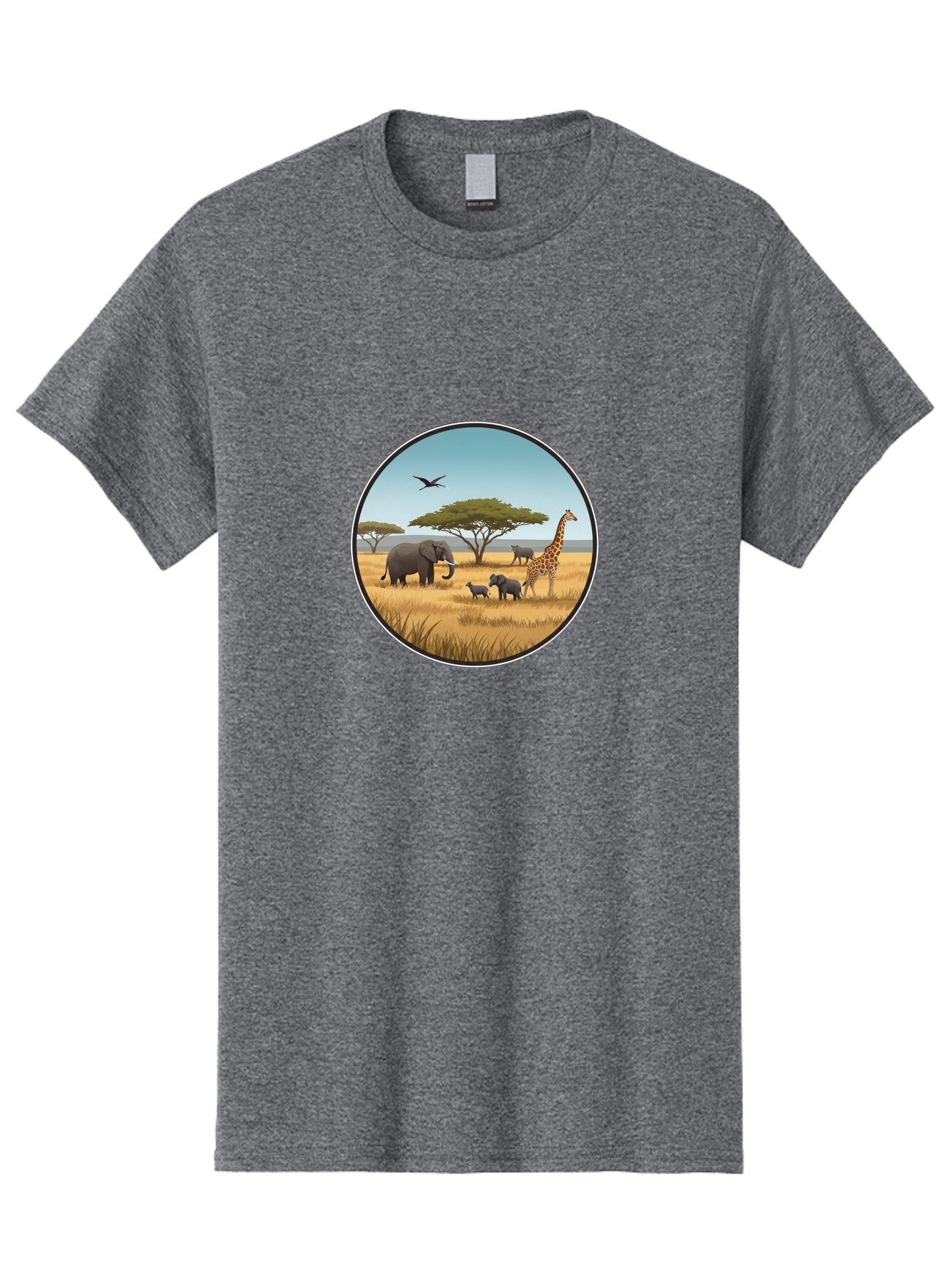 Savannah-Animals Men'S Graphic Tee, 100% Cotton, Comfortable Casual Summer Wear, Machine Washable, Vintage Camera, Old Camera, Antique Camera, Black Camera, Classic Photography, Photography Equipment, Nostalgic Device, Film Camera, Camera Art Ban429 9