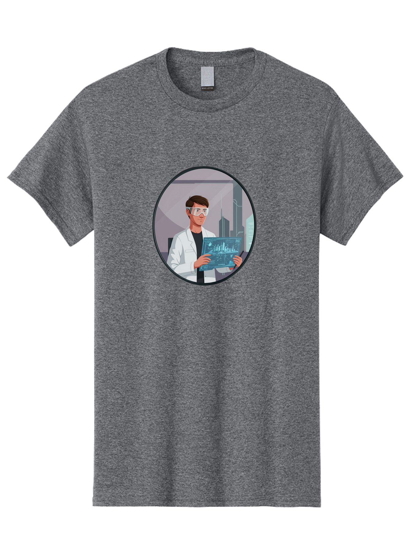 Scientist-Analyzing-Data Men'S Graphic Tee, 100% Cotton, Comfortable Casual Summer Wear, Machine Washable, Vintage Camera, Old Camera, Antique Camera, Black Camera, Classic Photography, Photography Equipment, Nostalgic Device, Film Camera, Ban430