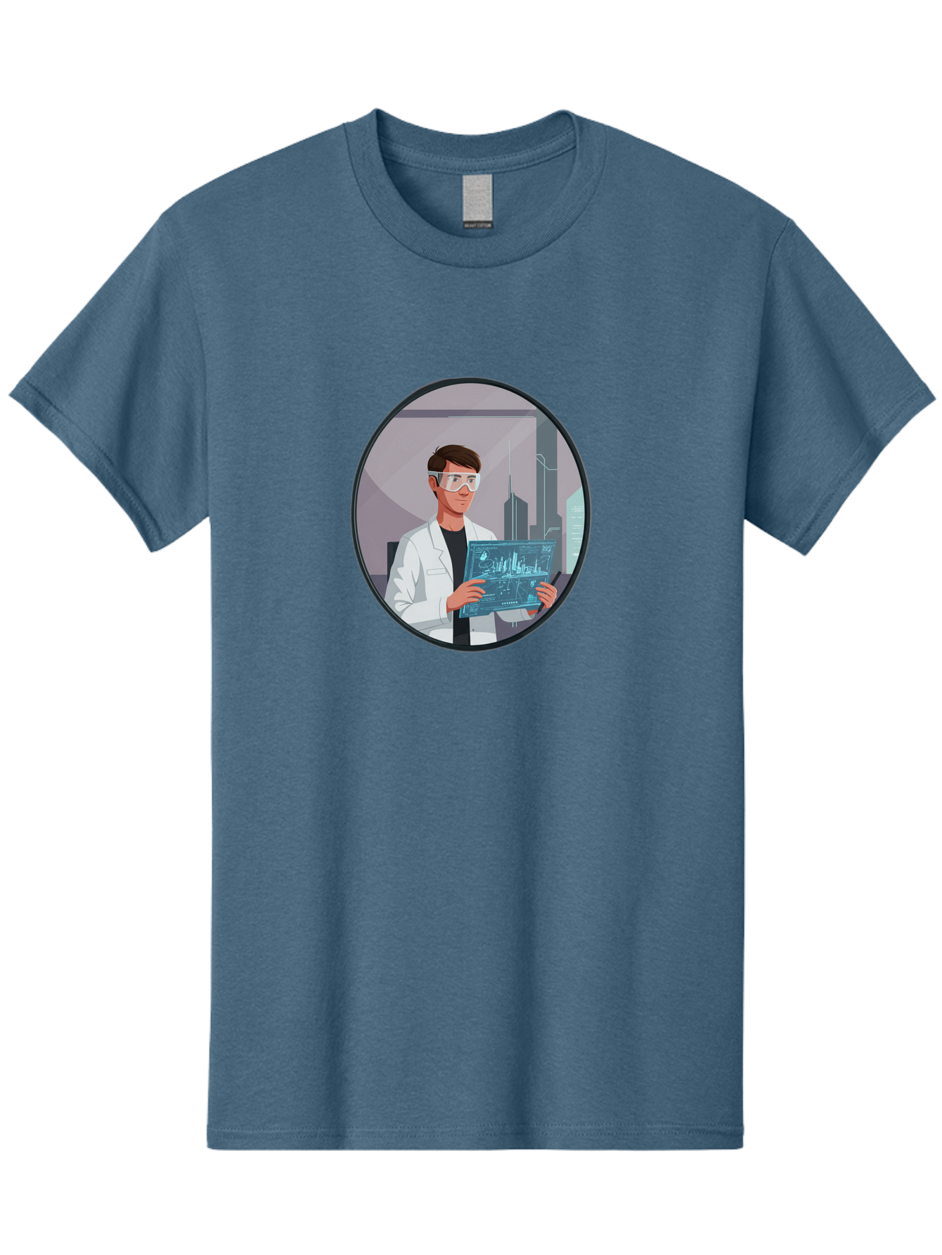 Scientist-Analyzing-Data Men'S Graphic Tee, 100% Cotton, Comfortable Casual Summer Wear, Machine Washable, Vintage Camera, Old Camera, Antique Camera, Black Camera, Classic Photography, Photography Equipment, Nostalgic Device, Film Camera, Ban430