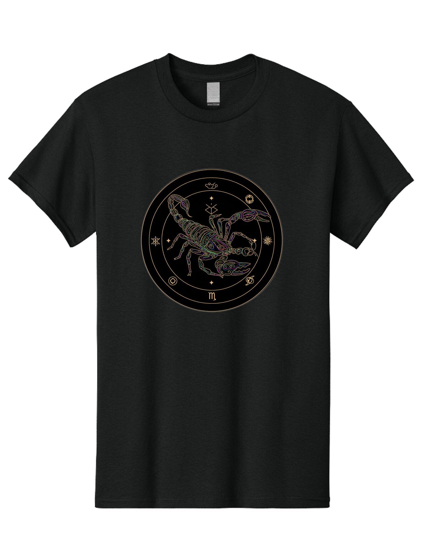 Scorpio-Zodiac-Sign-1 Men'S Graphic Tee, 100% Cotton, Comfortable Casual Summer Wear, Machine Washable, Vintage Camera, Old Camera, Antique Camera, Black Camera, Classic Photography, Photography Equipment, Nostalgic Device, Film Camera, Ban431 10