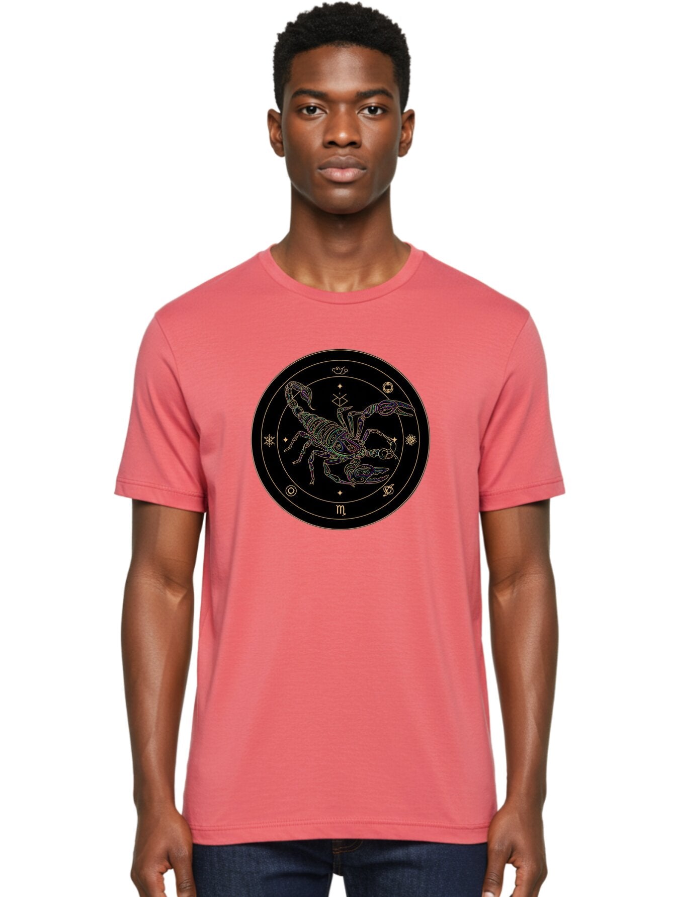 Scorpio-Zodiac-Sign-1 Men'S Graphic Tee, 100% Cotton, Comfortable Casual Summer Wear, Machine Washable, Vintage Camera, Old Camera, Antique Camera, Black Camera, Classic Photography, Photography Equipment, Nostalgic Device, Film Camera, Ban431 27