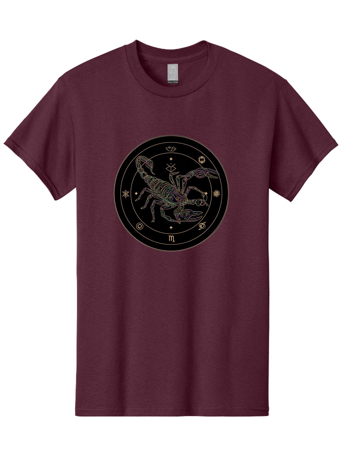 Scorpio-Zodiac-Sign-1 Men'S Graphic Tee, 100% Cotton, Comfortable Casual Summer Wear, Machine Washable, Vintage Camera, Old Camera, Antique Camera, Black Camera, Classic Photography, Photography Equipment, Nostalgic Device, Film Camera, Ban431 7