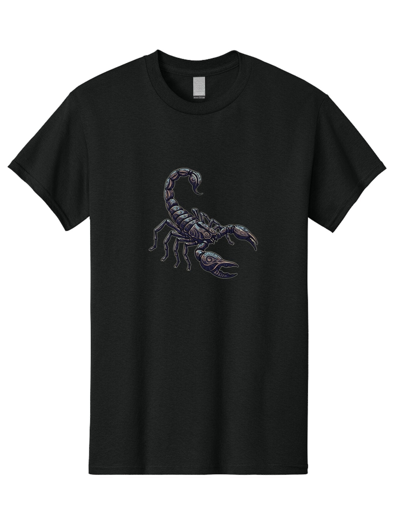 Scorpion Men'S Graphic Tee, 100% Cotton, Comfortable Casual Summer Wear, Machine Washable, Vintage Camera, Old Camera, Antique Camera, Black Camera, Classic Photography, Photography Equipment, Nostalgic Device, Film Camera, Camera Art Ban435 6