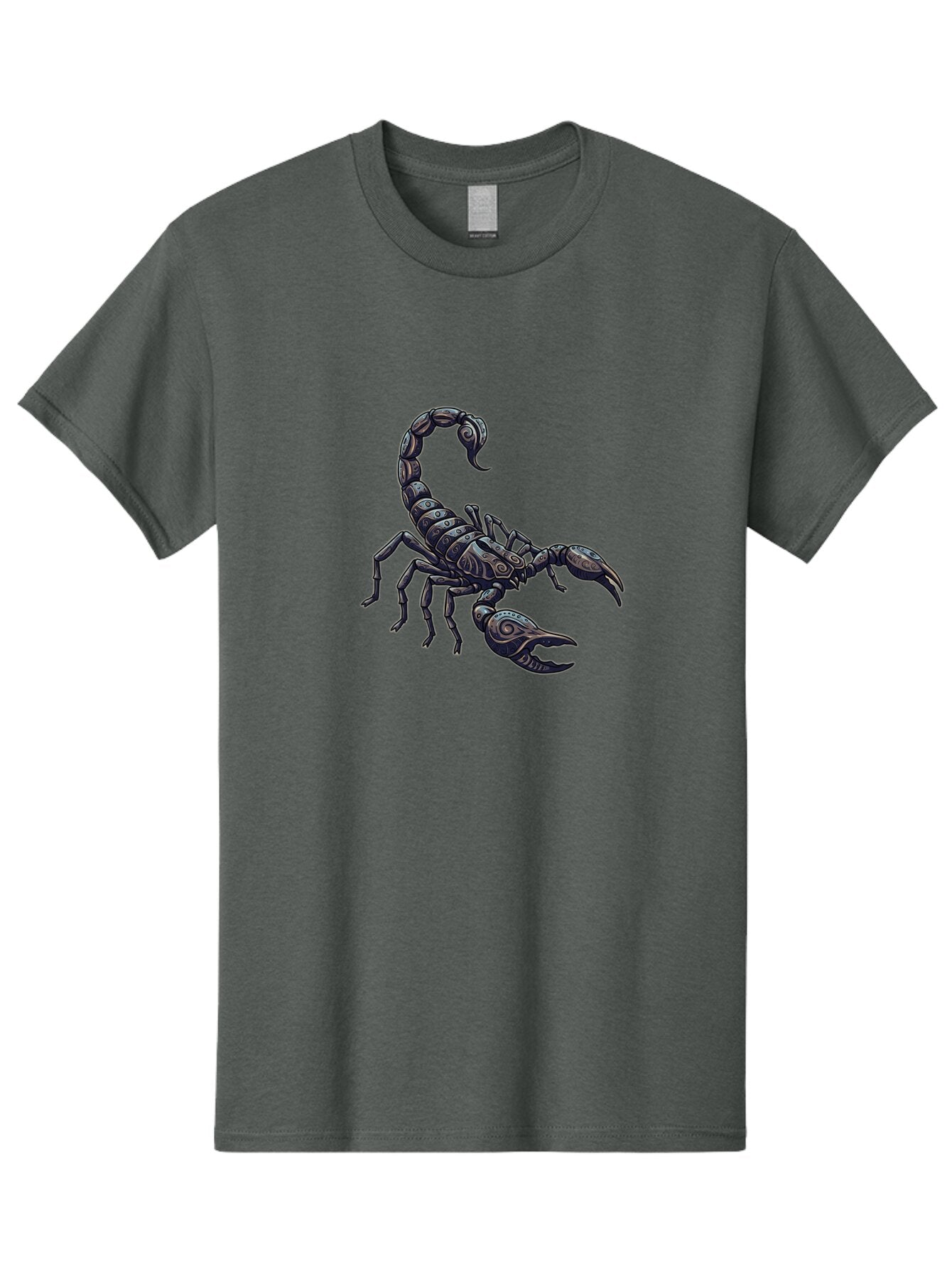 Scorpion Men'S Graphic Tee, 100% Cotton, Comfortable Casual Summer Wear, Machine Washable, Vintage Camera, Old Camera, Antique Camera, Black Camera, Classic Photography, Photography Equipment, Nostalgic Device, Film Camera, Camera Art Ban435 12