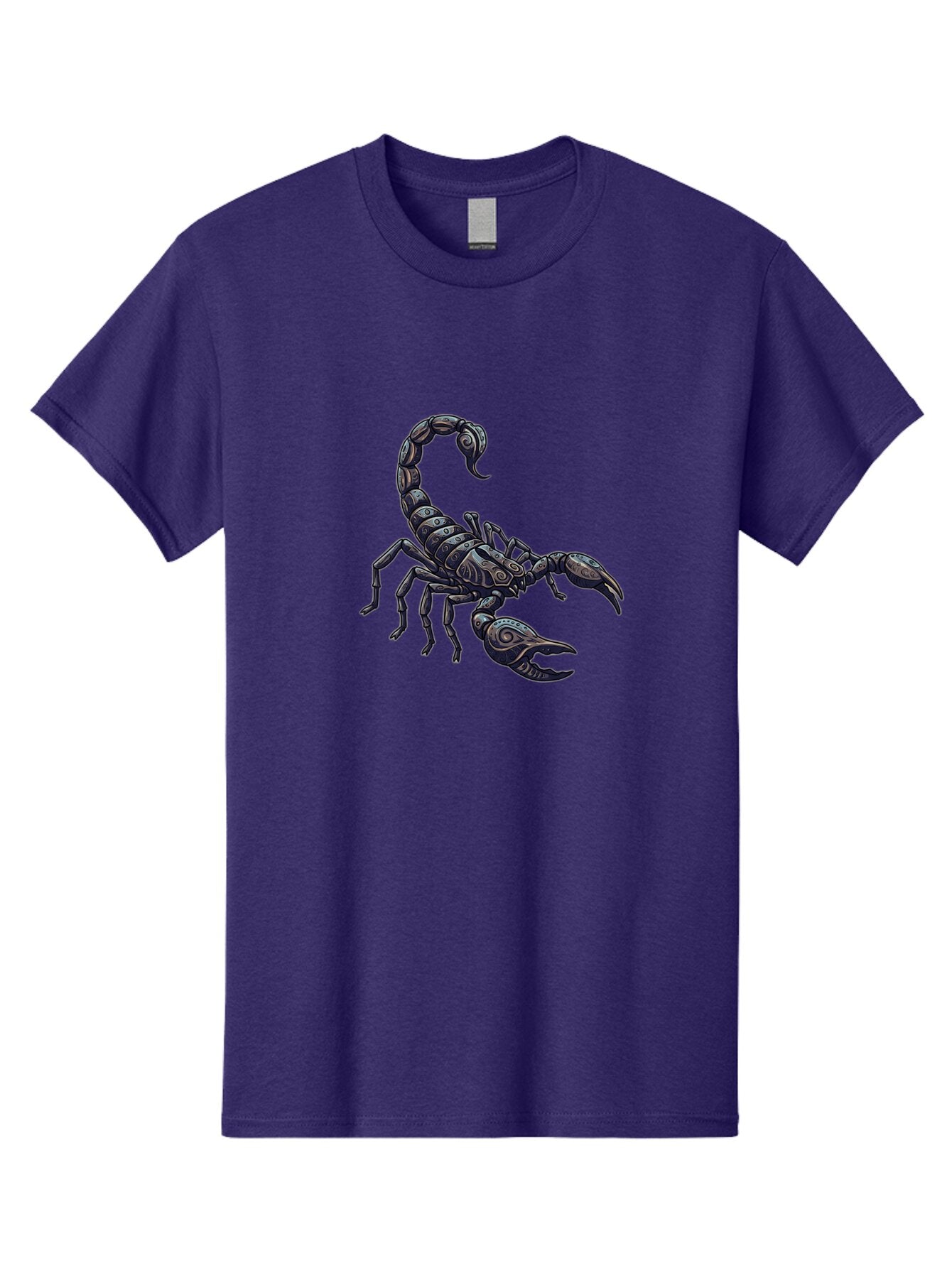 Scorpion Men'S Graphic Tee, 100% Cotton, Comfortable Casual Summer Wear, Machine Washable, Vintage Camera, Old Camera, Antique Camera, Black Camera, Classic Photography, Photography Equipment, Nostalgic Device, Film Camera, Camera Art Ban435 3