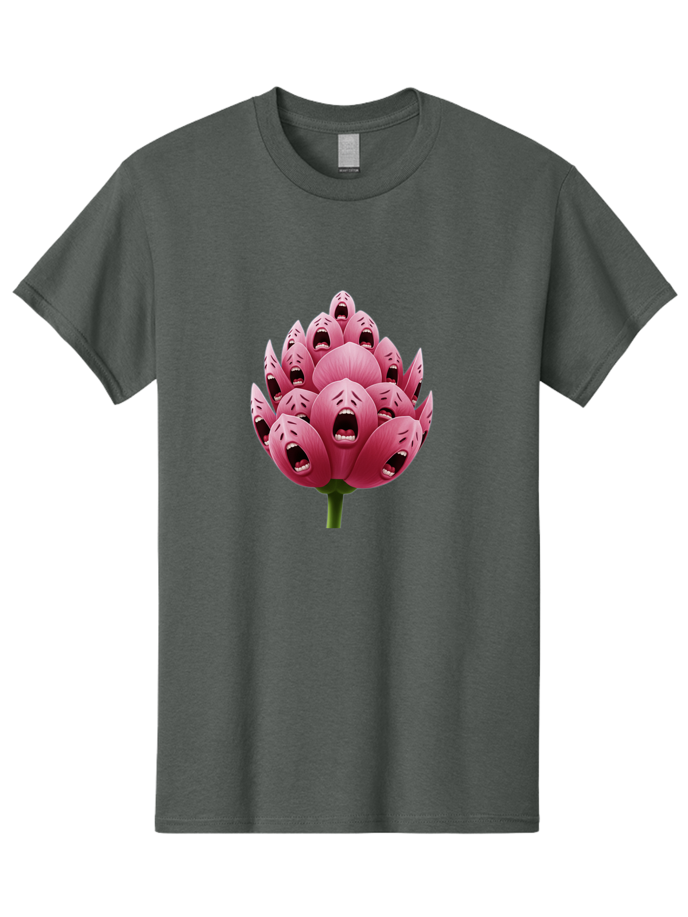 Screaming-Flower-1 Men'S Graphic Tee, 100% Cotton, Comfortable Casual Summer Wear, Machine Washable, Vintage Camera, Old Camera, Antique Camera, Black Camera, Classic Photography, Photography Equipment, Nostalgic Device, Film Camera, Ban437 8