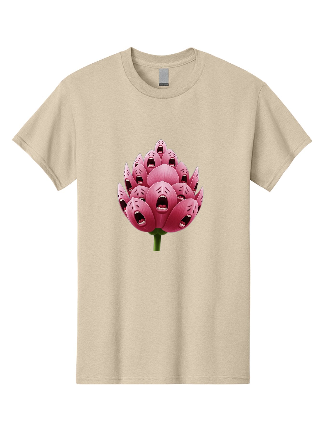 Screaming-Flower-1 Men'S Graphic Tee, 100% Cotton, Comfortable Casual Summer Wear, Machine Washable, Vintage Camera, Old Camera, Antique Camera, Black Camera, Classic Photography, Photography Equipment, Nostalgic Device, Film Camera, Ban437