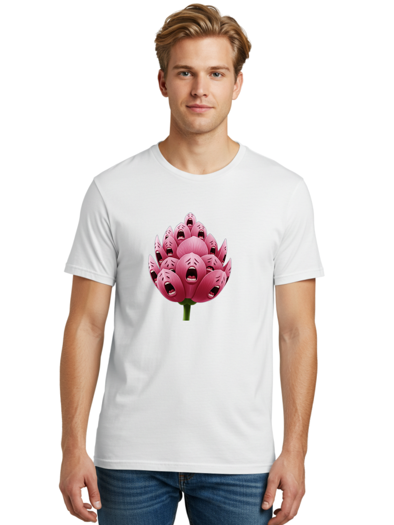 Screaming-Flower-1 Men'S Graphic Tee, 100% Cotton, Comfortable Casual Summer Wear, Machine Washable, Vintage Camera, Old Camera, Antique Camera, Black Camera, Classic Photography, Photography Equipment, Nostalgic Device, Film Camera, Ban437 20