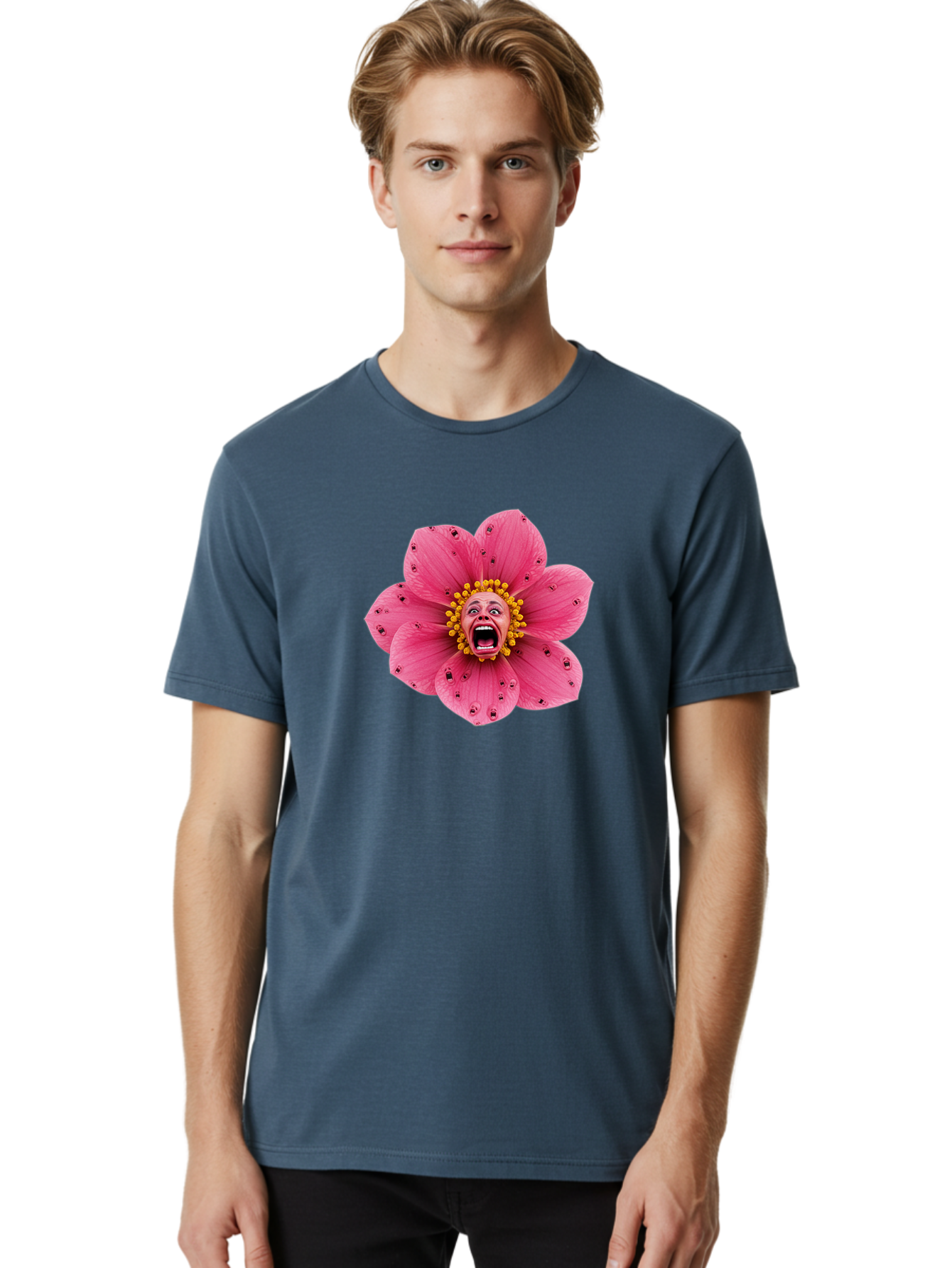 Screaming-Flower Men'S Graphic Tee, 100% Cotton, Comfortable Casual Summer Wear, Machine Washable, Vintage Camera, Old Camera, Antique Camera, Black Camera, Classic Photography, Photography Equipment, Nostalgic Device, Film Camera, Camera Art Ban438 30