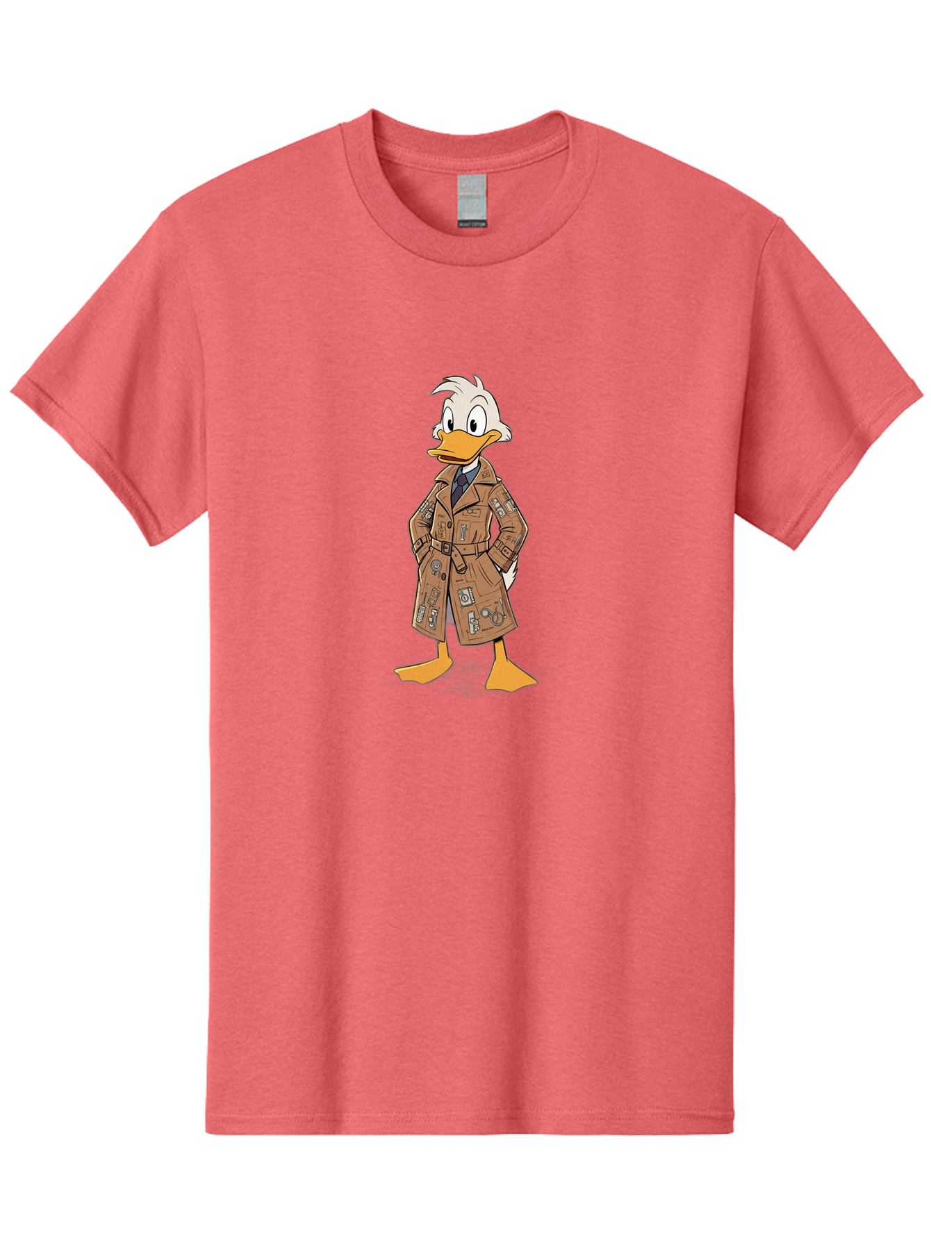 Scrooge-Mcduck Men'S Graphic Tee, 100% Cotton, Comfortable Casual Summer Wear, Machine Washable, Vintage Camera, Old Camera, Antique Camera, Black Camera, Classic Photography, Photography Equipment, Nostalgic Device, Film Camera, Camera Art Ban439