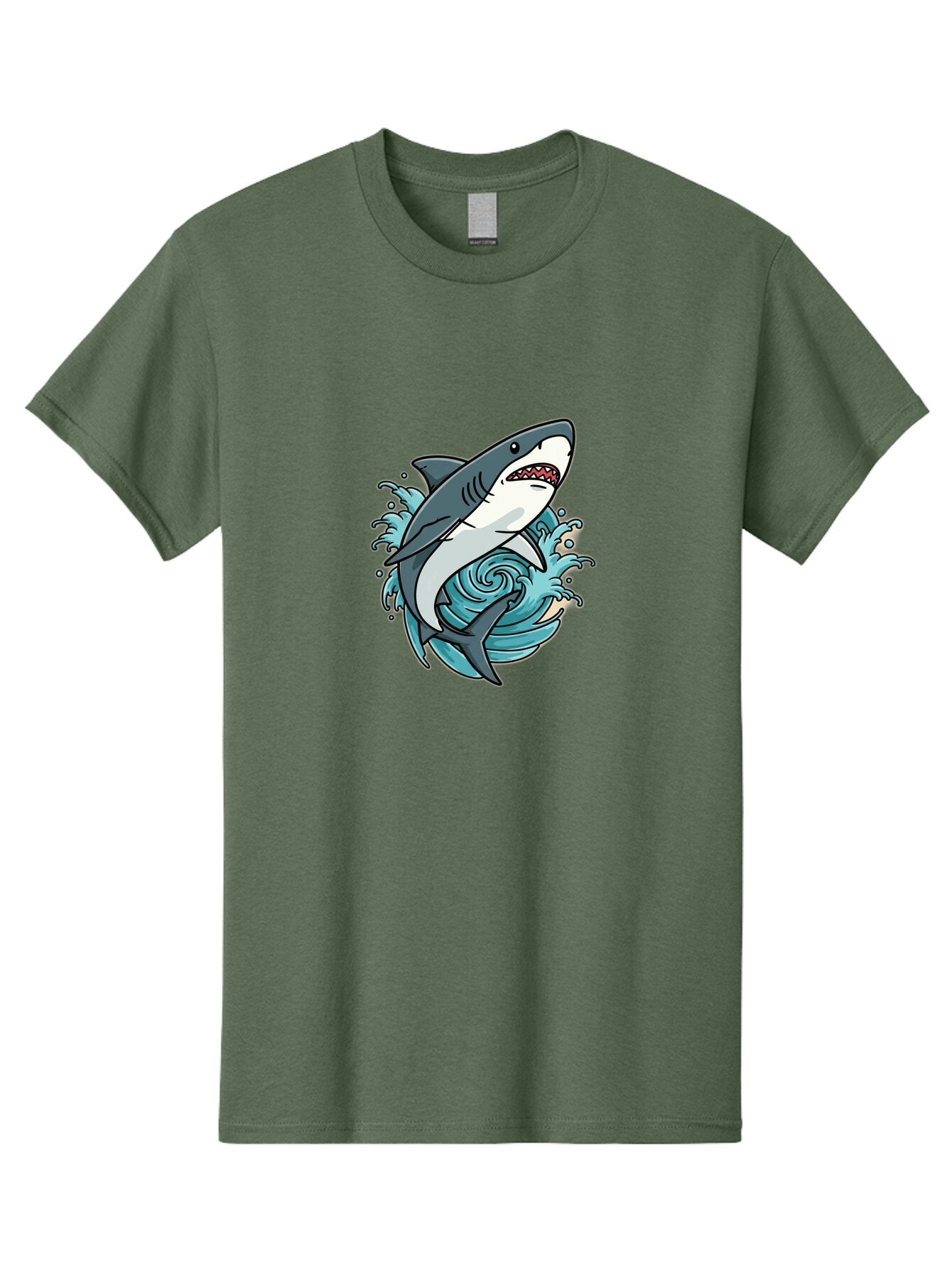 Shark-Attack Men'S Graphic Tee, 100% Cotton, Comfortable Casual Summer Wear, Machine Washable, Vintage Camera, Old Camera, Antique Camera, Black Camera, Classic Photography, Photography Equipment, Nostalgic Device, Film Camera, Camera Art Ban446 6