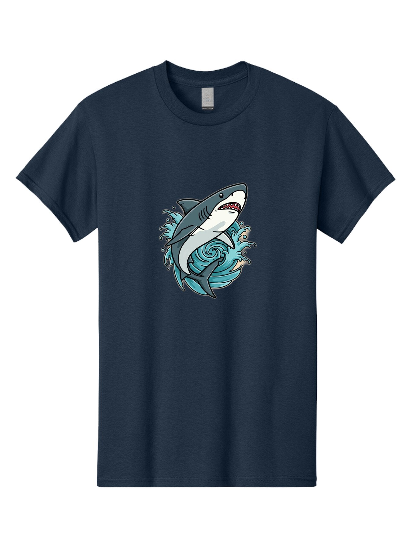 Shark-Attack Men'S Graphic Tee, 100% Cotton, Comfortable Casual Summer Wear, Machine Washable, Vintage Camera, Old Camera, Antique Camera, Black Camera, Classic Photography, Photography Equipment, Nostalgic Device, Film Camera, Camera Art Ban446 10