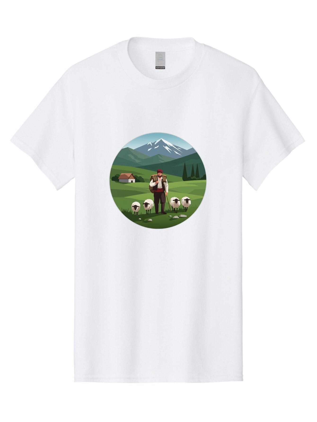 Shepherd Men'S Graphic Tee, 100% Cotton, Comfortable Casual Summer Wear, Machine Washable, Vintage Camera, Old Camera, Antique Camera, Black Camera, Classic Photography, Photography Equipment, Nostalgic Device, Film Camera, Camera Art Ban453 11