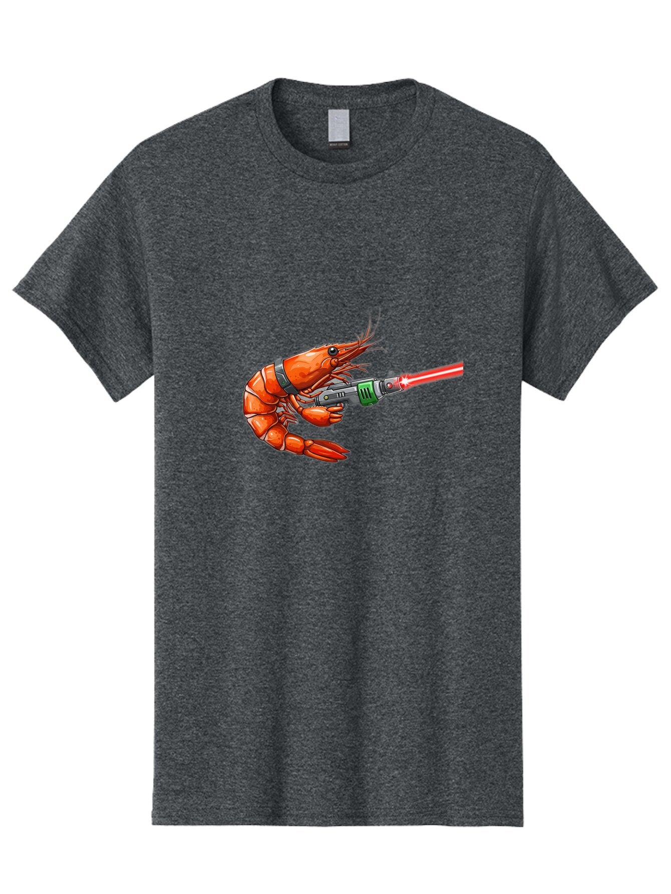 Shrimp-With-Laser-Gun Men'S Graphic Tee, 100% Cotton, Comfortable Casual Summer Wear, Machine Washable, Vintage Camera, Old Camera, Antique Camera, Black Camera, Classic Photography, Photography Equipment, Nostalgic Device, Film Camera, Ban463 4