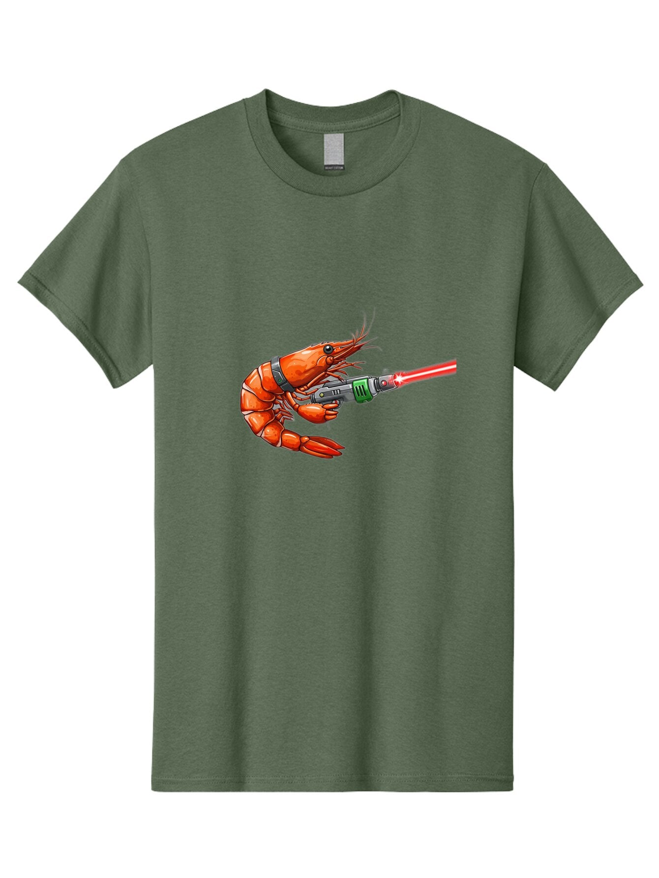 Shrimp-With-Laser-Gun Men'S Graphic Tee, 100% Cotton, Comfortable Casual Summer Wear, Machine Washable, Vintage Camera, Old Camera, Antique Camera, Black Camera, Classic Photography, Photography Equipment, Nostalgic Device, Film Camera, Ban463 3