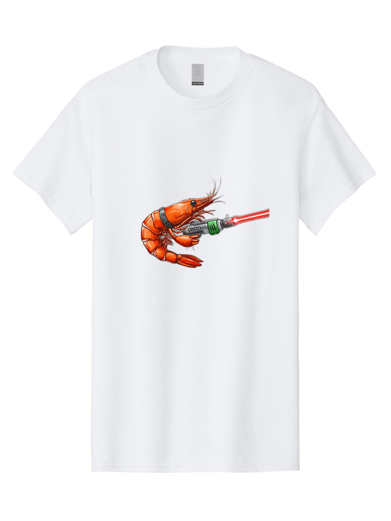 Shrimp-With-Laser-Gun Men'S Graphic Tee, 100% Cotton, Comfortable Casual Summer Wear, Machine Washable, Vintage Camera, Old Camera, Antique Camera, Black Camera, Classic Photography, Photography Equipment, Nostalgic Device, Film Camera, Ban463 7