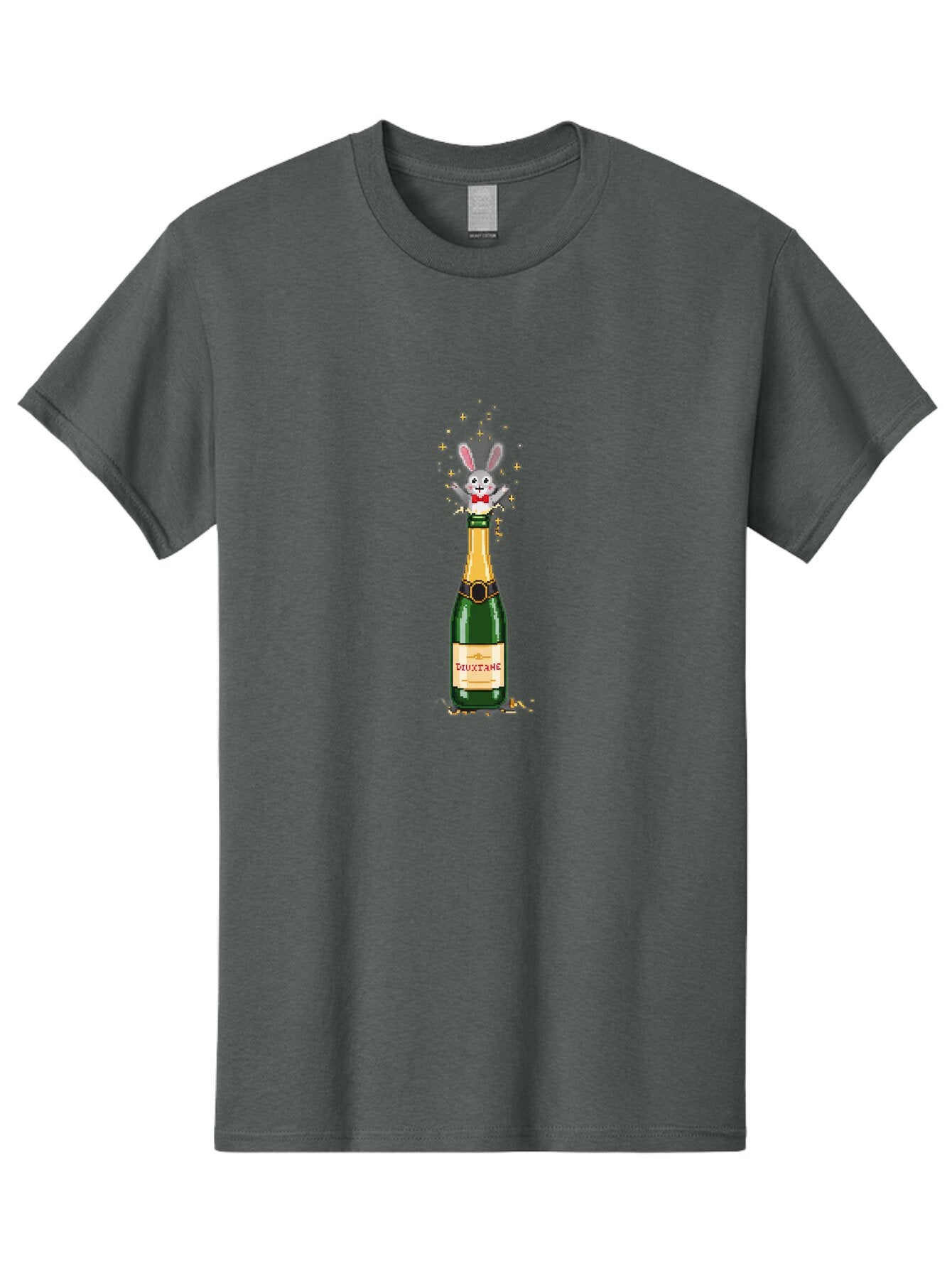 Shuxtang-Champagne-Bottle Men'S Graphic Tee, 100% Cotton, Comfortable Casual Summer Wear, Machine Washable, Vintage Camera, Old Camera, Antique Camera, Black Camera, Classic Photography, Photography Equipment, Nostalgic Device, Film Camera, Ban468