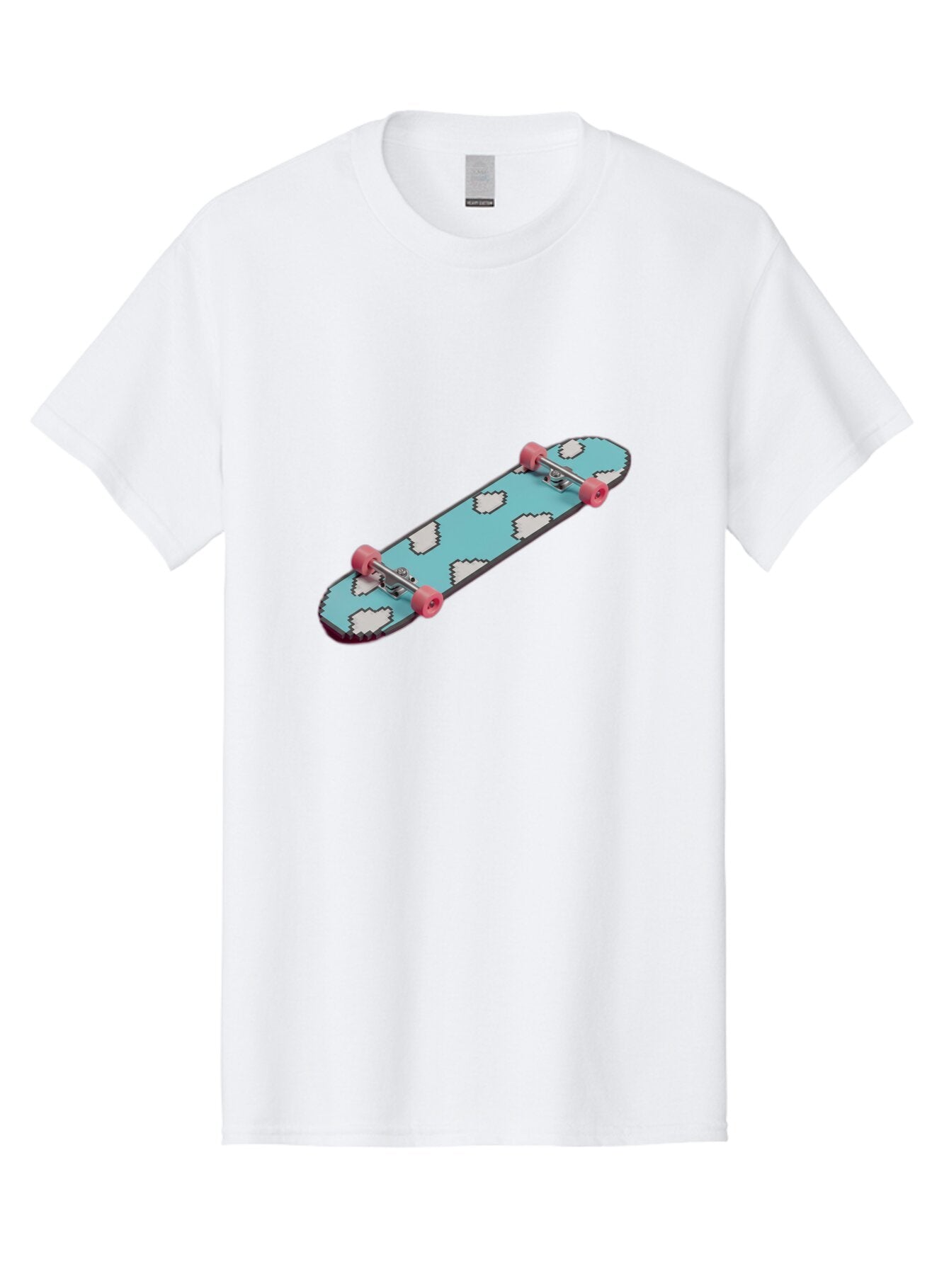 Skateboard-With-Clouds Men'S Graphic Tee, 100% Cotton, Comfortable Casual Summer Wear, Machine Washable, Vintage Camera, Old Camera, Antique Camera, Black Camera, Classic Photography, Photography Equipment, Nostalgic Device, Film Camera, Ban474 11