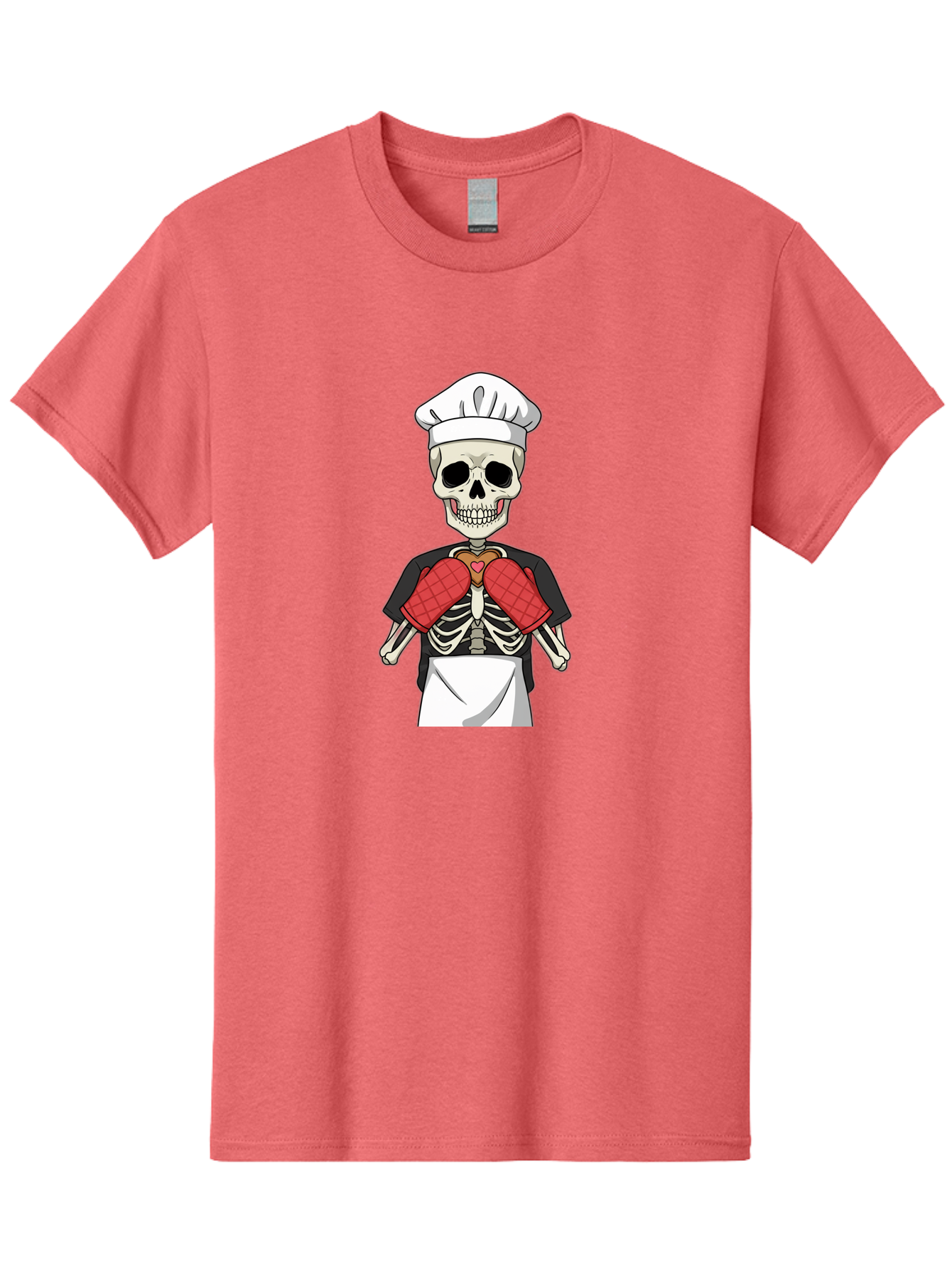 Skeleton-Chef-1 Men'S Graphic Tee, 100% Cotton, Comfortable Casual Summer Wear, Machine Washable, Vintage Camera, Old Camera, Antique Camera, Black Camera, Classic Photography, Photography Equipment, Nostalgic Device, Film Camera, Camera Art Ban478