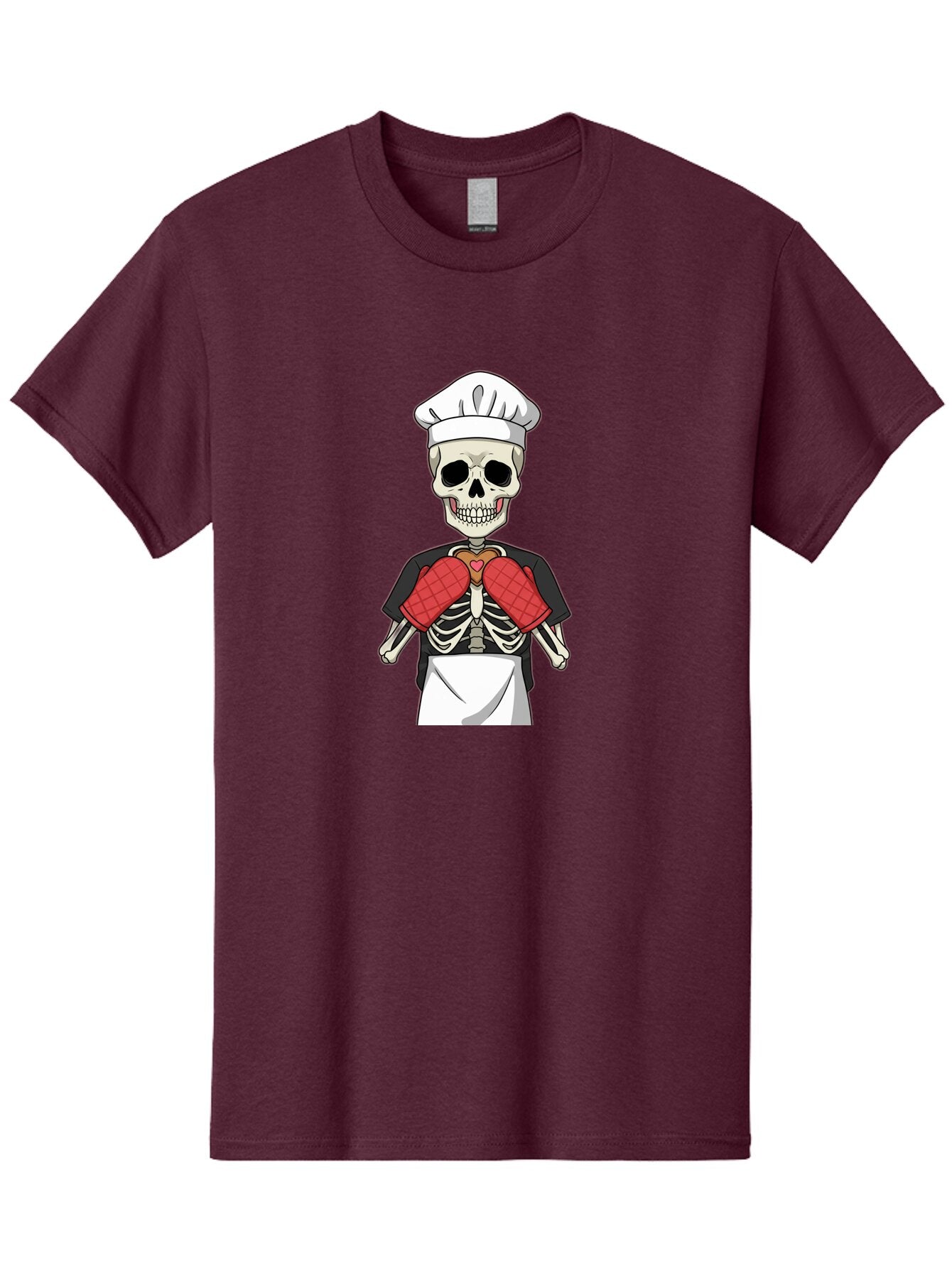Skeleton-Chef-1 Men'S Graphic Tee, 100% Cotton, Comfortable Casual Summer Wear, Machine Washable, Vintage Camera, Old Camera, Antique Camera, Black Camera, Classic Photography, Photography Equipment, Nostalgic Device, Film Camera, Camera Art Ban478 11