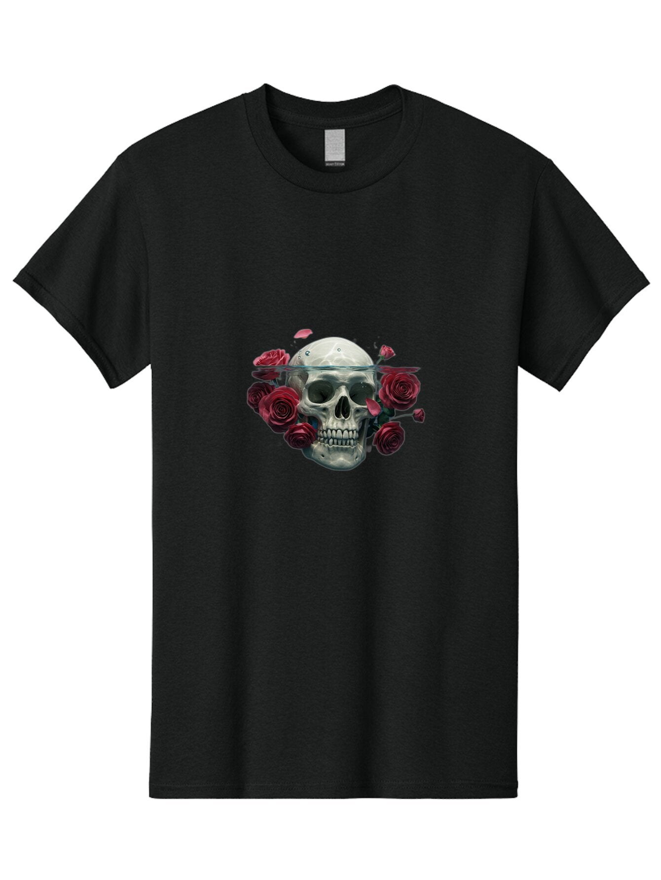 Skull-And-Roses Men'S Graphic Tee, 100% Cotton, Comfortable Casual Summer Wear, Machine Washable, Vintage Camera, Old Camera, Antique Camera, Black Camera, Classic Photography, Photography Equipment, Nostalgic Device, Film Camera, Camera Art Ban484 6