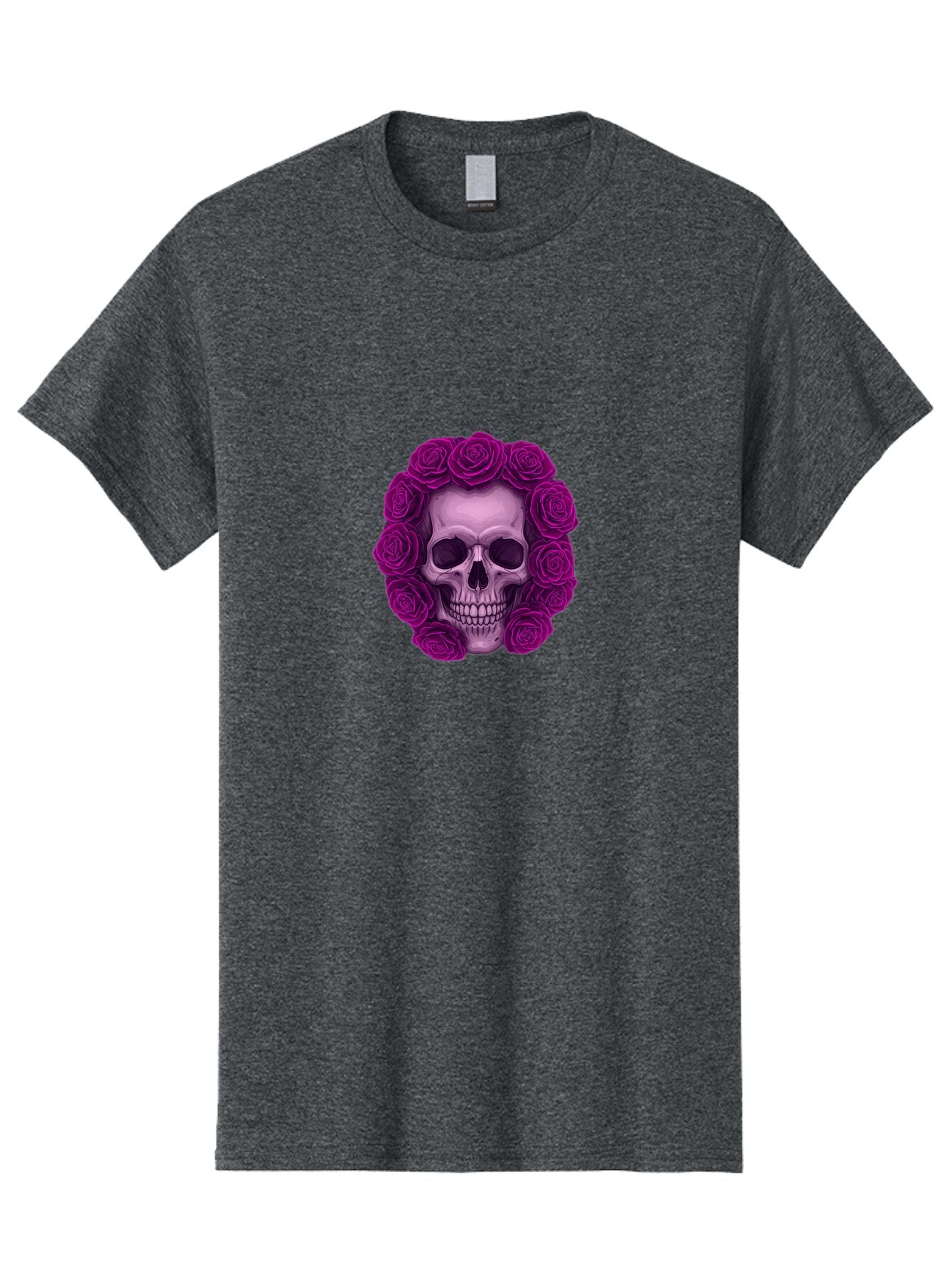 Skull-With-Roses-2 Men'S Graphic Tee, 100% Cotton, Comfortable Casual Summer Wear, Machine Washable, Vintage Camera, Old Camera, Antique Camera, Black Camera, Classic Photography, Photography Equipment, Nostalgic Device, Film Camera, Ban491 15