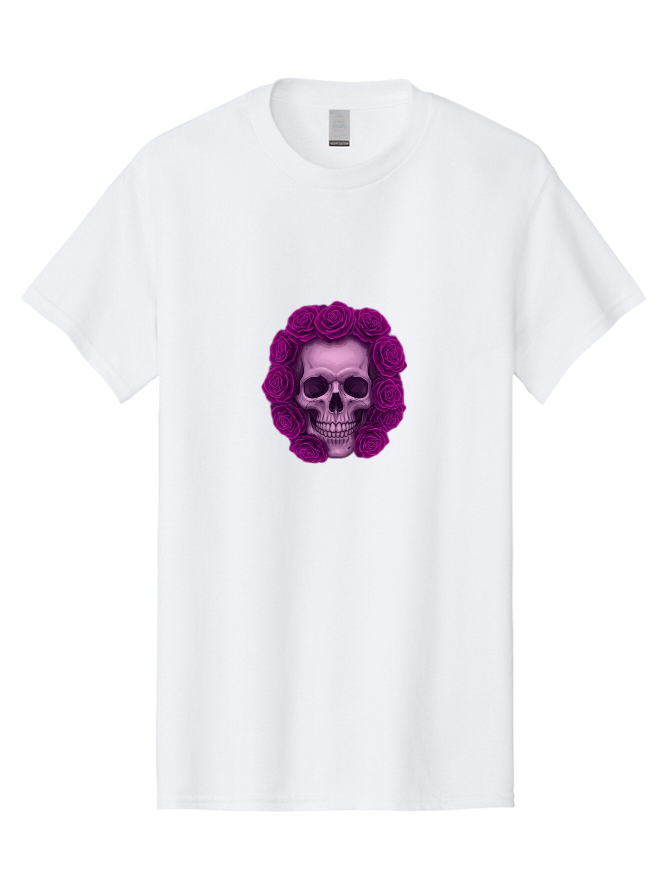 Skull-With-Roses-2 Men'S Graphic Tee, 100% Cotton, Comfortable Casual Summer Wear, Machine Washable, Vintage Camera, Old Camera, Antique Camera, Black Camera, Classic Photography, Photography Equipment, Nostalgic Device, Film Camera, Ban491 6