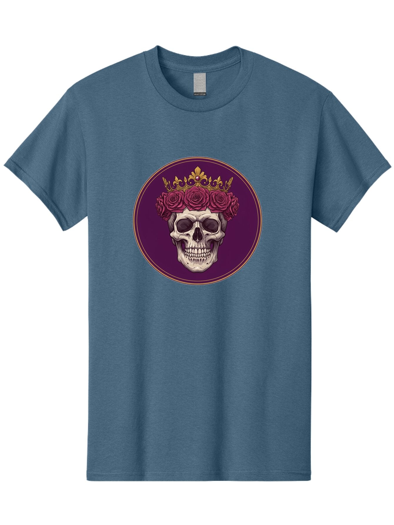 Skull-With-Roses-And-Crown Men'S Graphic Tee, 100% Cotton, Comfortable Casual Summer Wear, Machine Washable, Vintage Camera, Old Camera, Antique Camera, Black Camera, Classic Photography, Photography Equipment, Nostalgic Device, Film Camera, Ban495 11