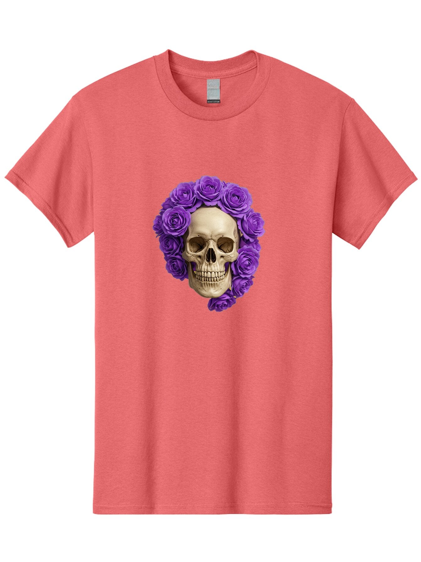 Skull-With-Roses Men'S Graphic Tee, 100% Cotton, Comfortable Casual Summer Wear, Machine Washable, Vintage Camera, Old Camera, Antique Camera, Black Camera, Classic Photography, Photography Equipment, Nostalgic Device, Film Camera, Camera Art Ban496 6