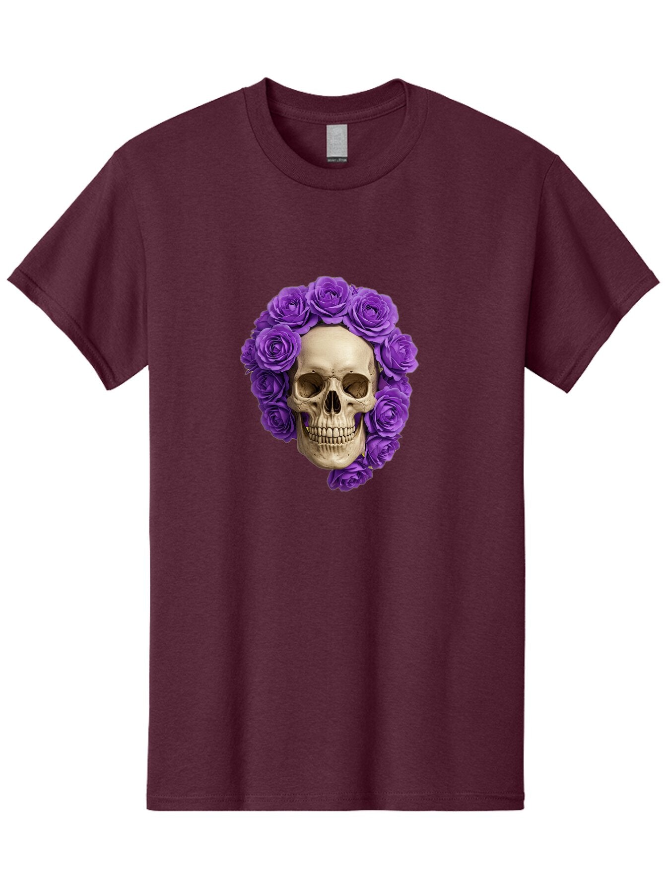 Skull-With-Roses Men'S Graphic Tee, 100% Cotton, Comfortable Casual Summer Wear, Machine Washable, Vintage Camera, Old Camera, Antique Camera, Black Camera, Classic Photography, Photography Equipment, Nostalgic Device, Film Camera, Camera Art Ban496 11