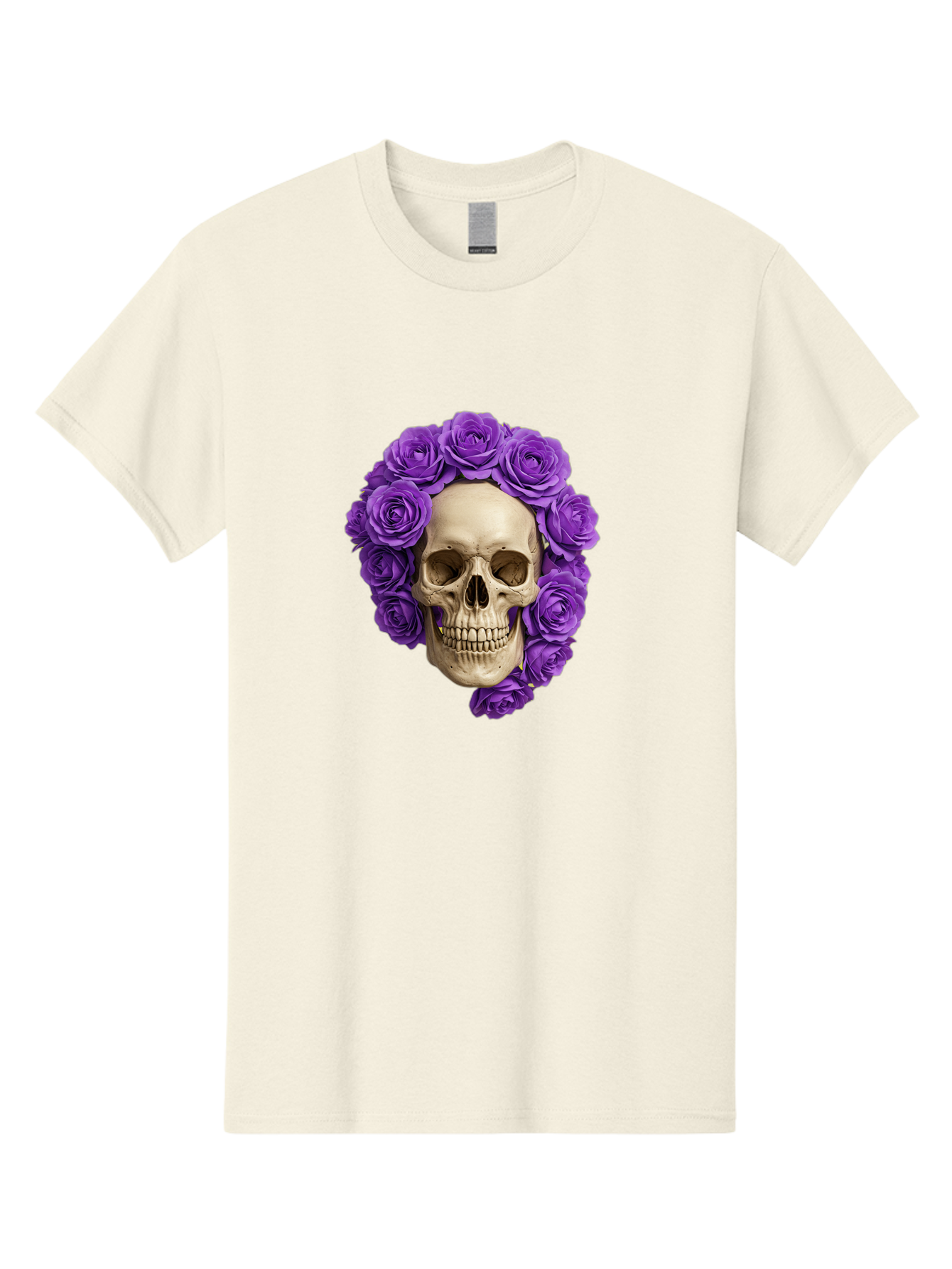 Skull-With-Roses Men'S Graphic Tee, 100% Cotton, Comfortable Casual Summer Wear, Machine Washable, Vintage Camera, Old Camera, Antique Camera, Black Camera, Classic Photography, Photography Equipment, Nostalgic Device, Film Camera, Camera Art Ban496