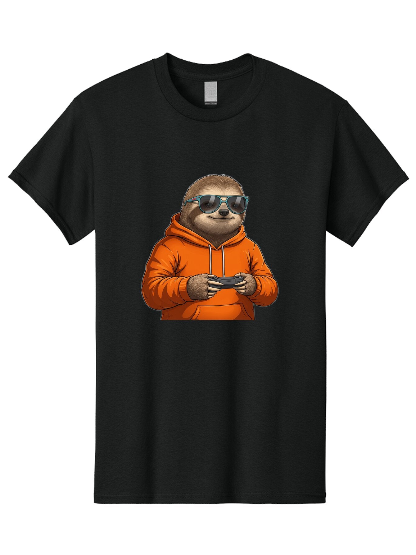 Sloth-Gaming Men'S Graphic Tee, 100% Cotton, Comfortable Casual Summer Wear, Machine Washable, Vintage Camera, Old Camera, Antique Camera, Black Camera, Classic Photography, Photography Equipment, Nostalgic Device, Film Camera, Camera Art Ban511 3