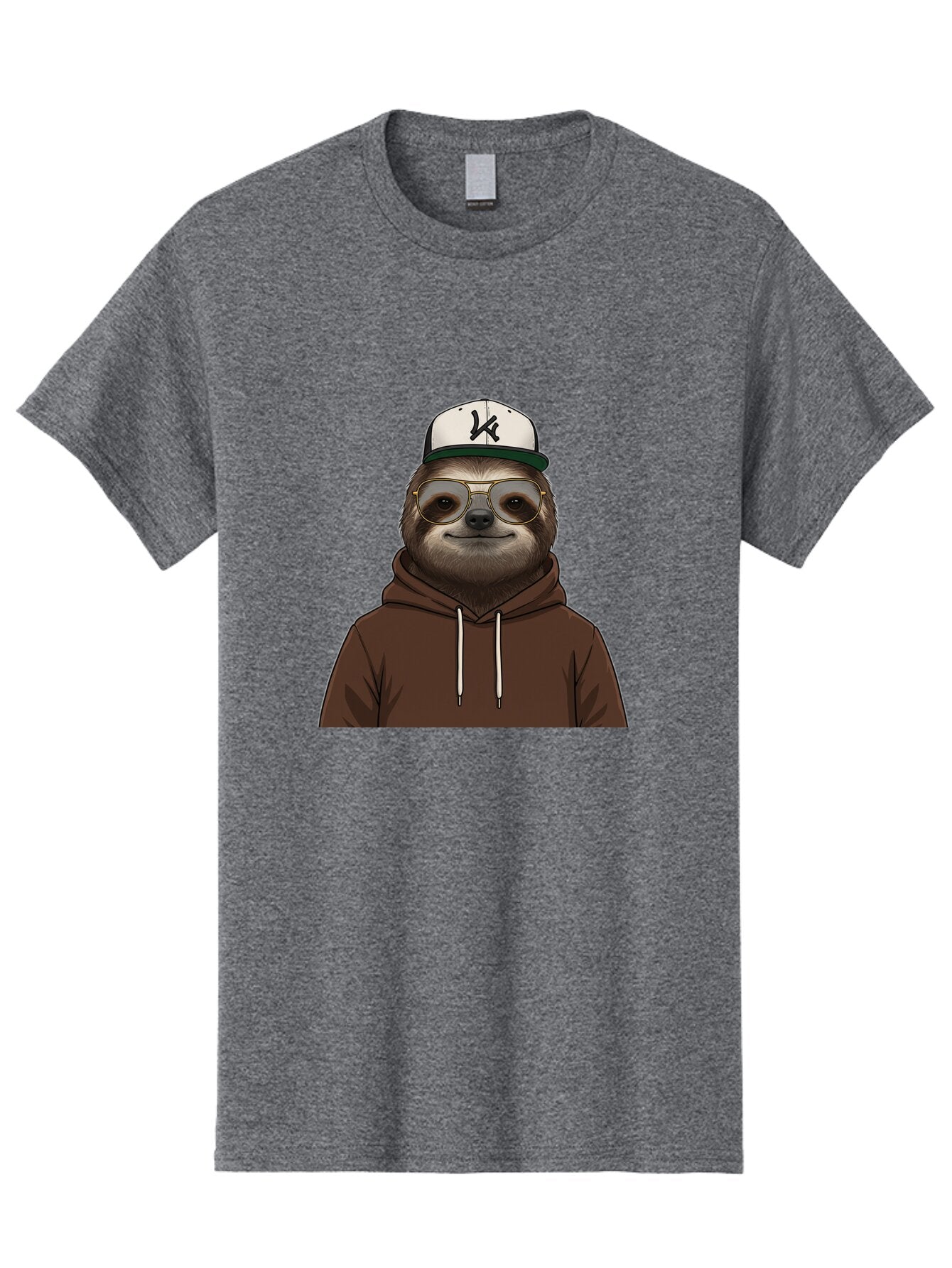 Sloth-In-Baseball-Cap Men'S Graphic Tee, 100% Cotton, Comfortable Casual Summer Wear, Machine Washable, Vintage Camera, Old Camera, Antique Camera, Black Camera, Classic Photography, Photography Equipment, Nostalgic Device, Film Camera, Ban512 13