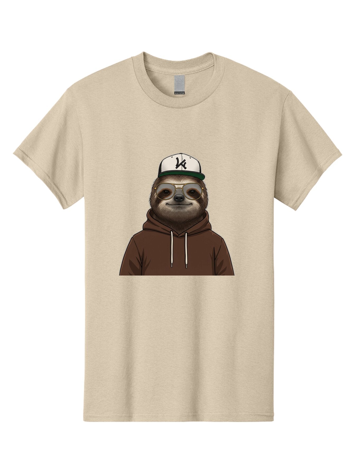 Sloth-In-Baseball-Cap Men'S Graphic Tee, 100% Cotton, Comfortable Casual Summer Wear, Machine Washable, Vintage Camera, Old Camera, Antique Camera, Black Camera, Classic Photography, Photography Equipment, Nostalgic Device, Film Camera, Ban512 5