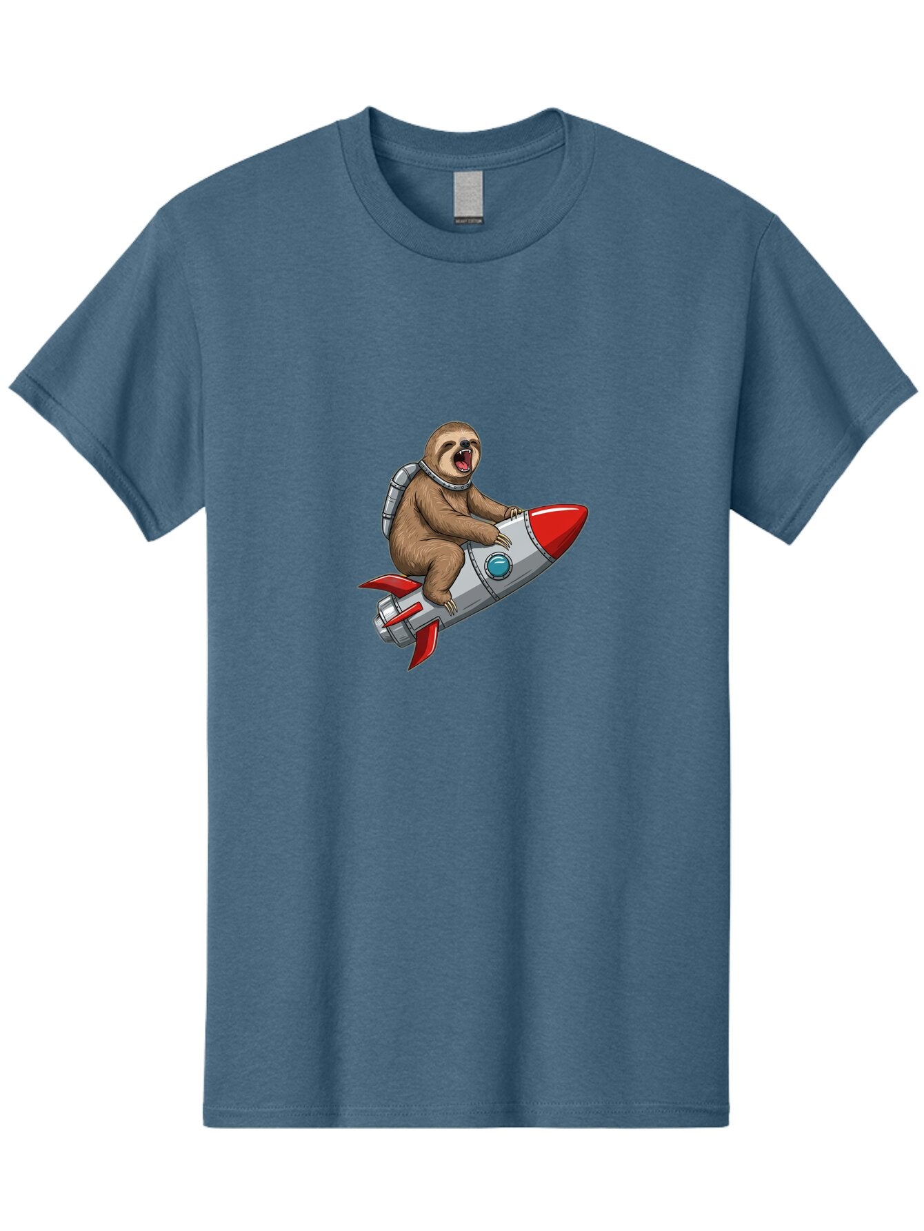 Sloth-On-Rocket-1 Men'S Graphic Tee, 100% Cotton, Comfortable Casual Summer Wear, Machine Washable, Vintage Camera, Old Camera, Antique Camera, Black Camera, Classic Photography, Photography Equipment, Nostalgic Device, Film Camera, Camera Art Ban516 13