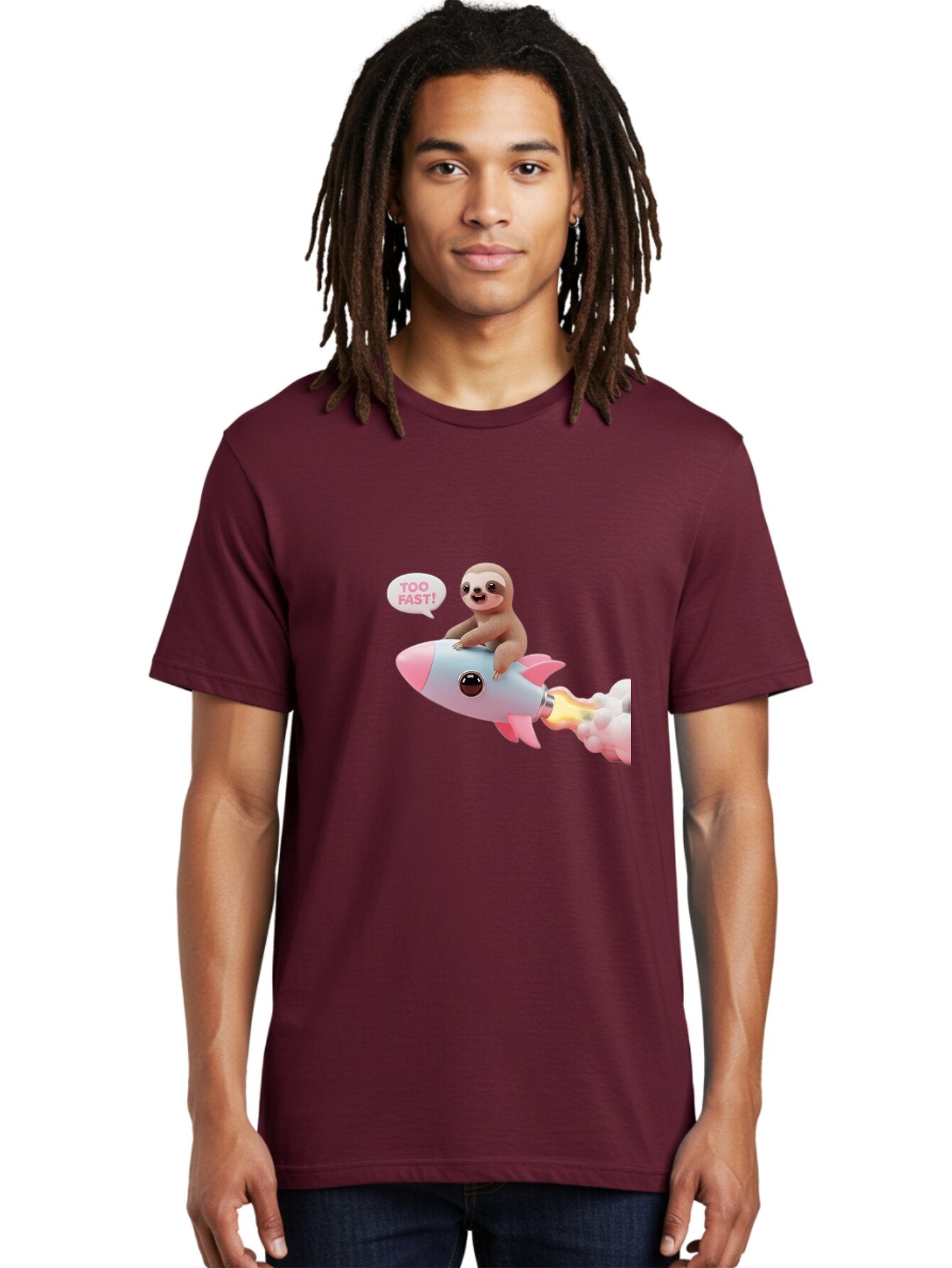 Sloth-Riding-Rocket Men'S Graphic Tee, 100% Cotton, Comfortable Casual Summer Wear, Machine Washable, Vintage Camera, Old Camera, Antique Camera, Black Camera, Classic Photography, Photography Equipment, Nostalgic Device, Film Camera, Ban521 17