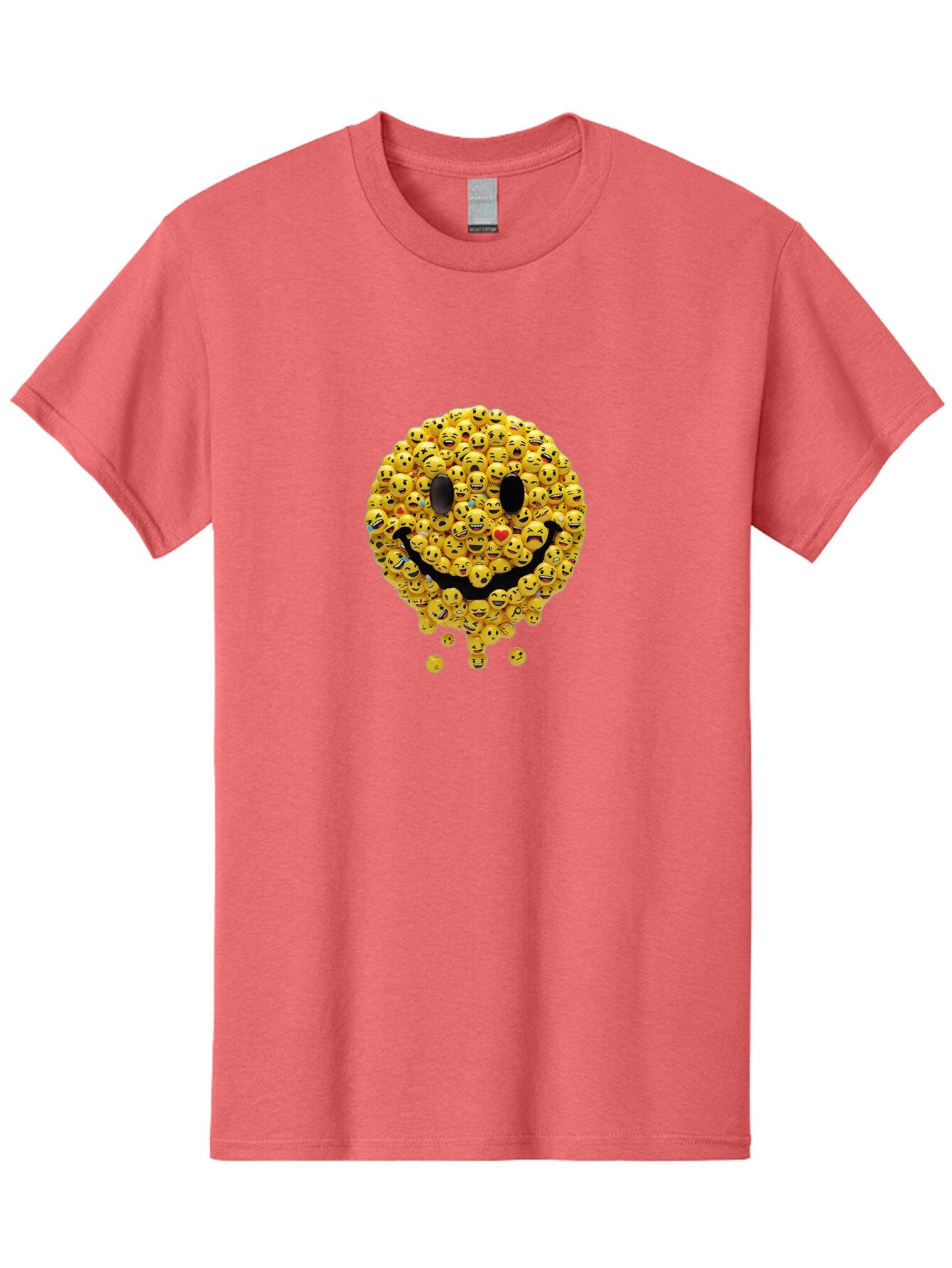 Smile-Emoji Men'S Graphic Tee, 100% Cotton, Comfortable Casual Summer Wear, Machine Washable, Vintage Camera, Old Camera, Antique Camera, Black Camera, Classic Photography, Photography Equipment, Nostalgic Device, Film Camera, Camera Art Ban524 3
