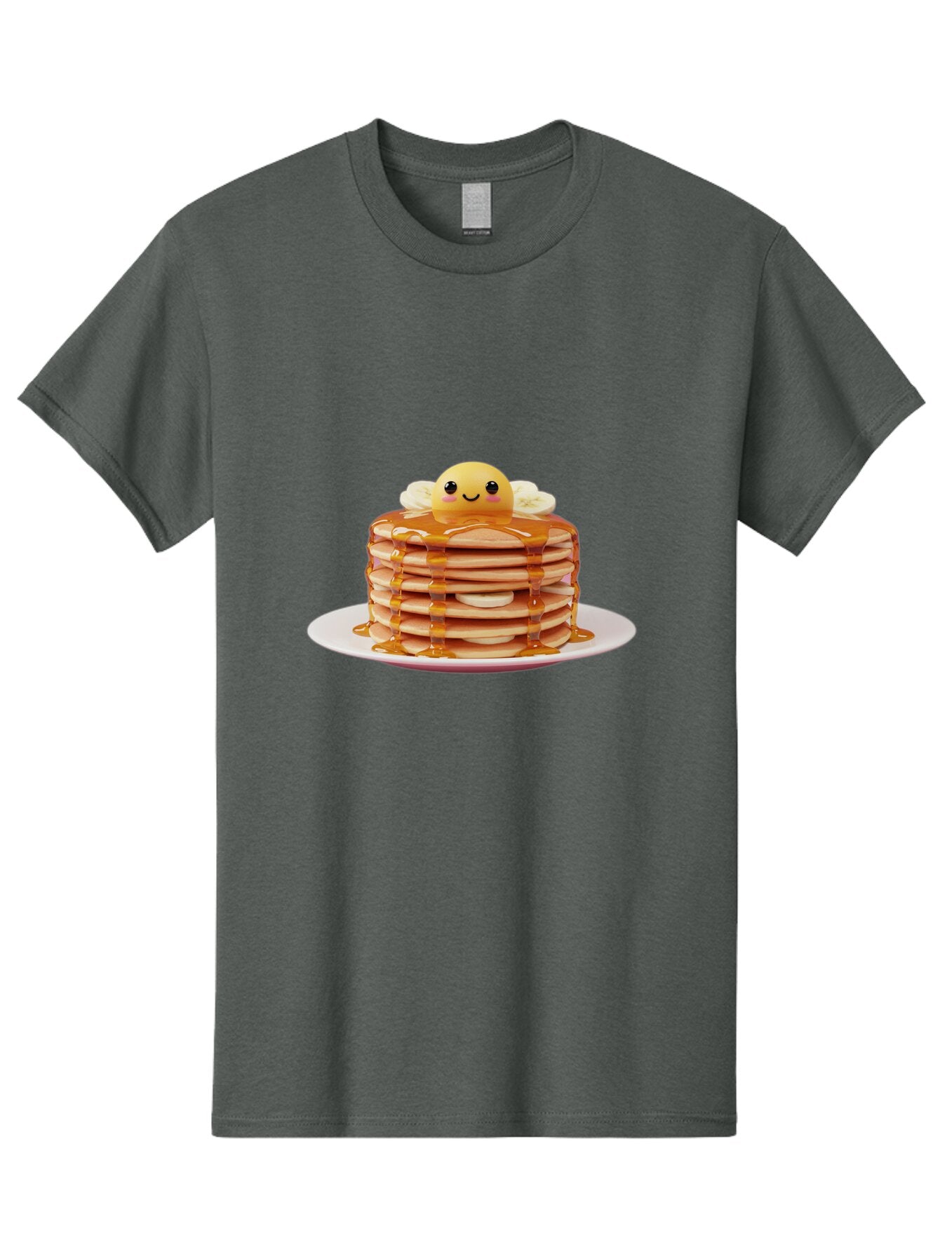 Smiling-Egg-Pancake-Stack Men'S Graphic Tee, 100% Cotton, Comfortable Casual Summer Wear, Machine Washable, Vintage Camera, Old Camera, Antique Camera, Black Camera, Classic Photography, Photography Equipment, Nostalgic Device, Film Camera, Ban535 5