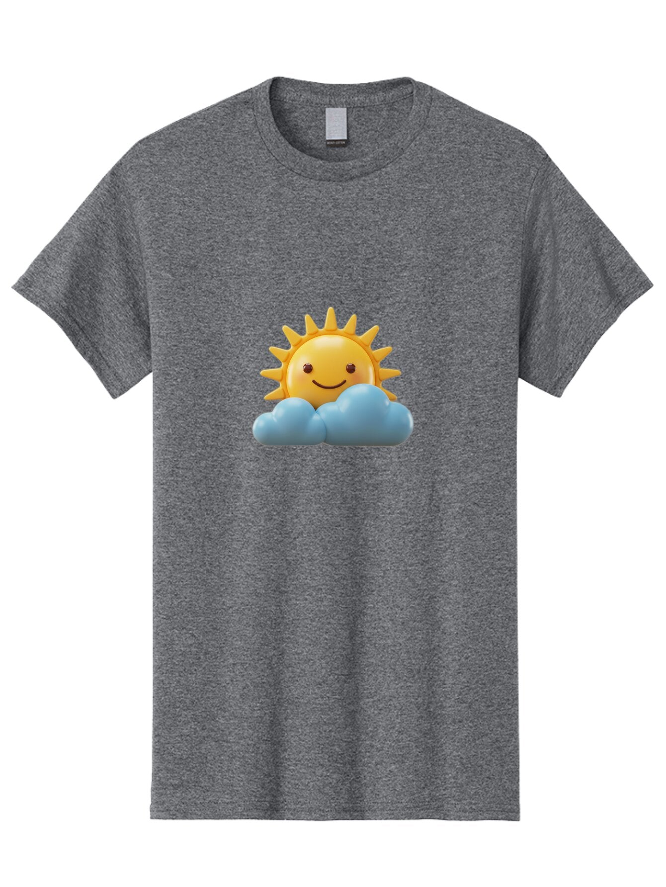 Smiling-Sun-Behind-Clouds Men'S Graphic Tee, 100% Cotton, Comfortable Casual Summer Wear, Machine Washable, Vintage Camera, Old Camera, Antique Camera, Black Camera, Classic Photography, Photography Equipment, Nostalgic Device, Film Camera, Ban544 7
