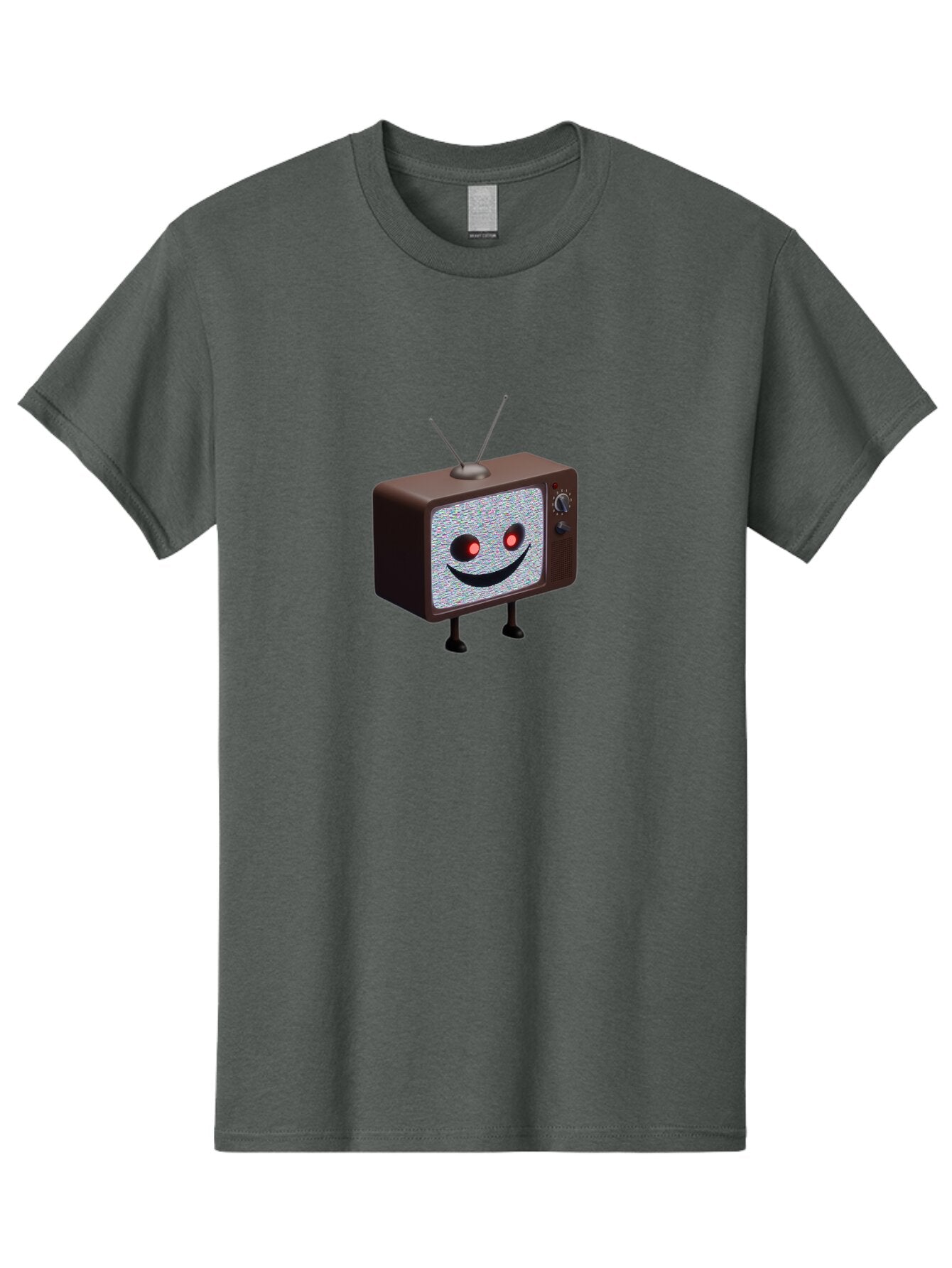 Smiling-Tv Men'S Graphic Tee, 100% Cotton, Comfortable Casual Summer Wear, Machine Washable, Vintage Camera, Old Camera, Antique Camera, Black Camera, Classic Photography, Photography Equipment, Nostalgic Device, Film Camera, Camera Art Ban547