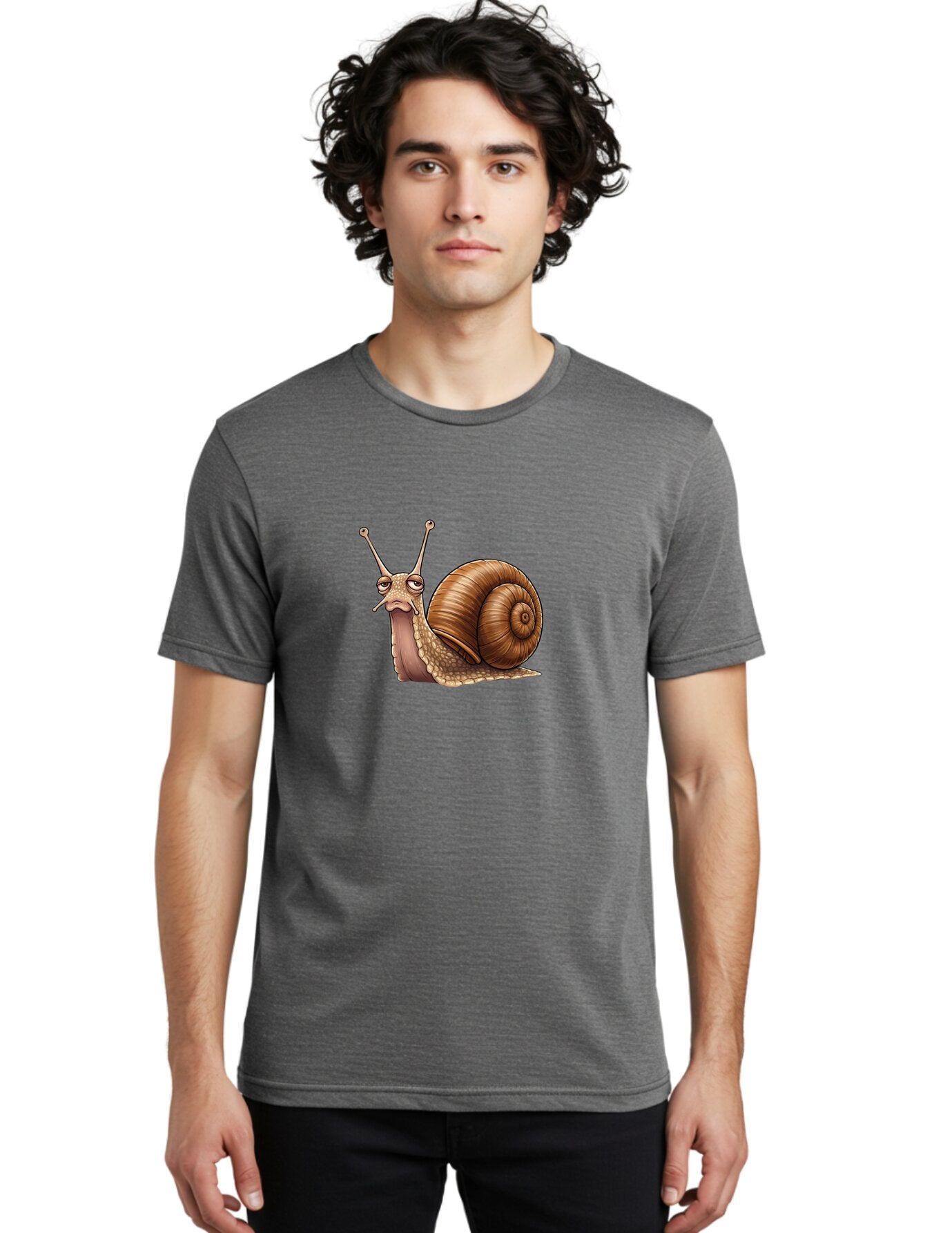 Snail-Cartoon Men'S Graphic Tee, 100% Cotton, Comfortable Casual Summer Wear, Machine Washable, Vintage Camera, Old Camera, Antique Camera, Black Camera, Classic Photography, Photography Equipment, Nostalgic Device, Film Camera, Camera Art Ban555 21