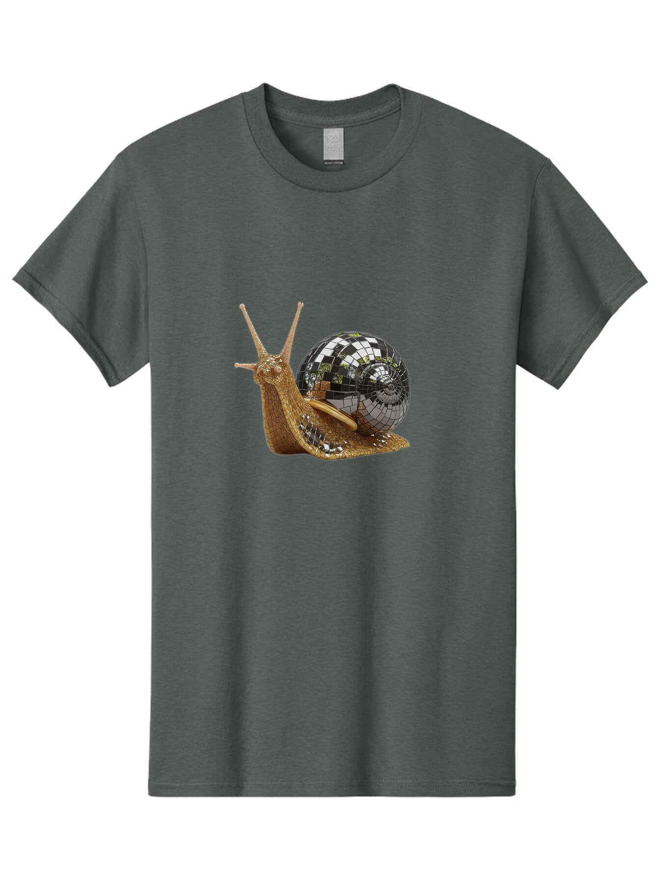 Snail-Disco-Ball Men'S Graphic Tee, 100% Cotton, Comfortable Casual Summer Wear, Machine Washable, Vintage Camera, Old Camera, Antique Camera, Black Camera, Classic Photography, Photography Equipment, Nostalgic Device, Film Camera, Camera Art Ban558
