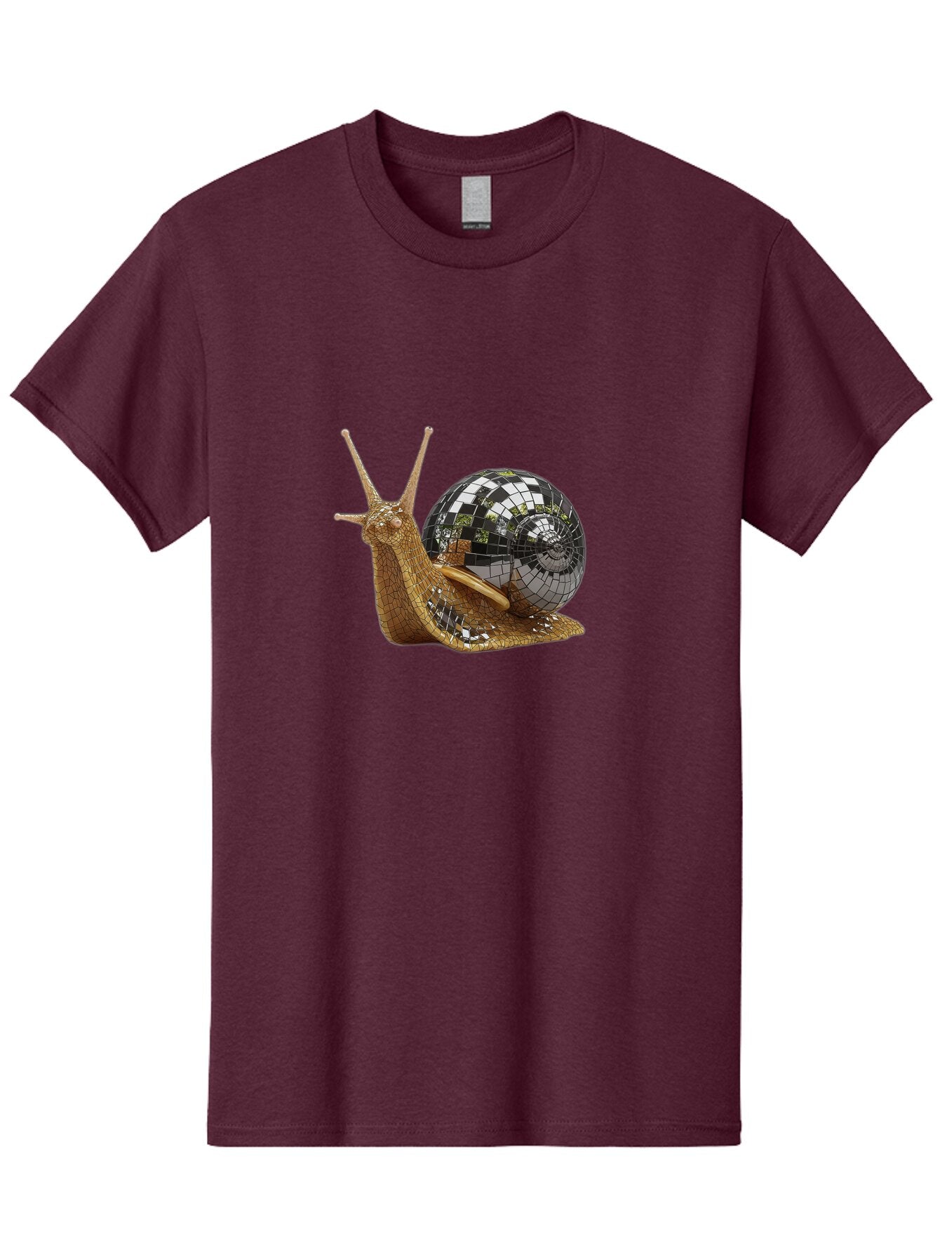 Snail-Disco-Ball Men'S Graphic Tee, 100% Cotton, Comfortable Casual Summer Wear, Machine Washable, Vintage Camera, Old Camera, Antique Camera, Black Camera, Classic Photography, Photography Equipment, Nostalgic Device, Film Camera, Camera Art Ban558 7