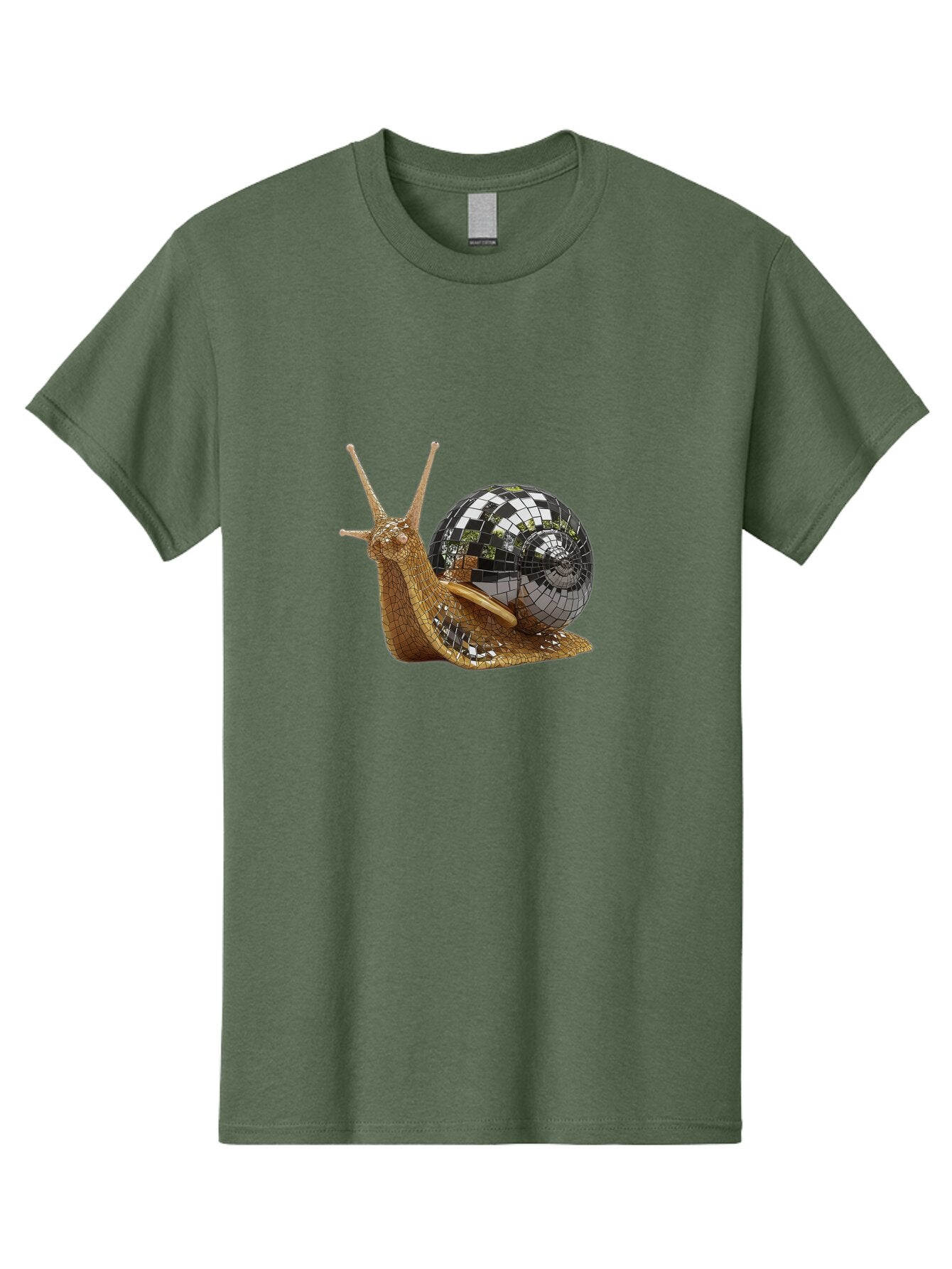 Snail-Disco-Ball Men'S Graphic Tee, 100% Cotton, Comfortable Casual Summer Wear, Machine Washable, Vintage Camera, Old Camera, Antique Camera, Black Camera, Classic Photography, Photography Equipment, Nostalgic Device, Film Camera, Camera Art Ban558 5