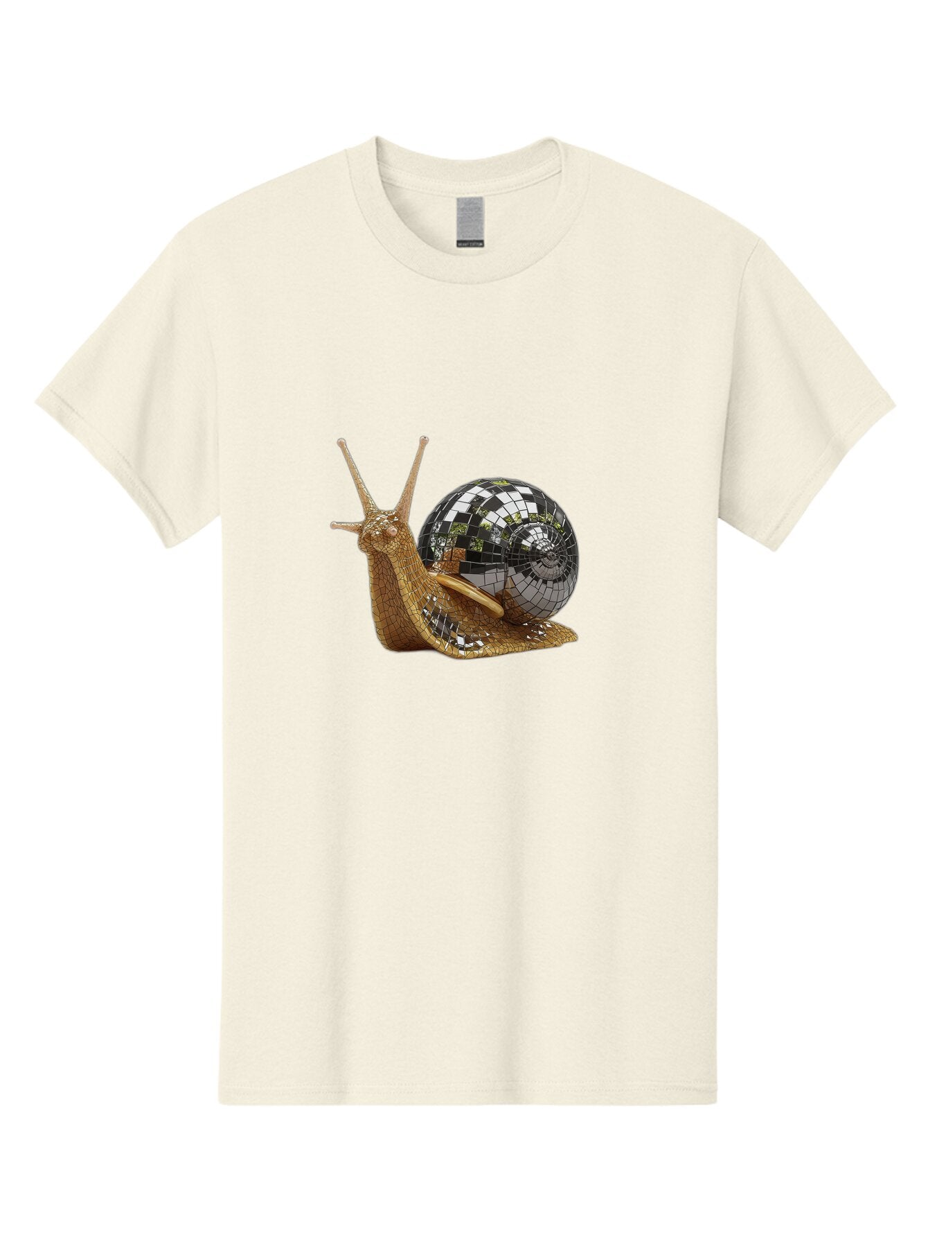 Snail-Disco-Ball Men'S Graphic Tee, 100% Cotton, Comfortable Casual Summer Wear, Machine Washable, Vintage Camera, Old Camera, Antique Camera, Black Camera, Classic Photography, Photography Equipment, Nostalgic Device, Film Camera, Camera Art Ban558 3