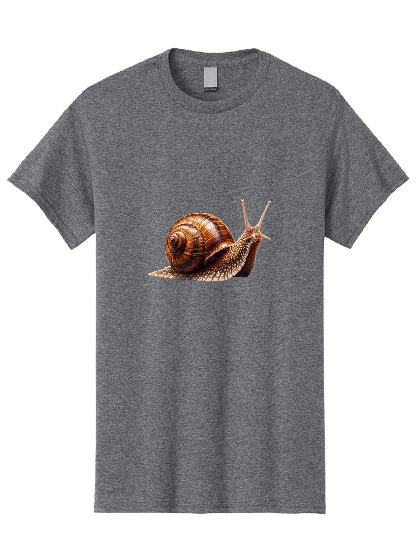 Snail-Illustration Men'S Graphic Tee, 100% Cotton, Comfortable Casual Summer Wear, Machine Washable, Vintage Camera, Old Camera, Antique Camera, Black Camera, Classic Photography, Photography Equipment, Nostalgic Device, Film Camera, Ban559 3