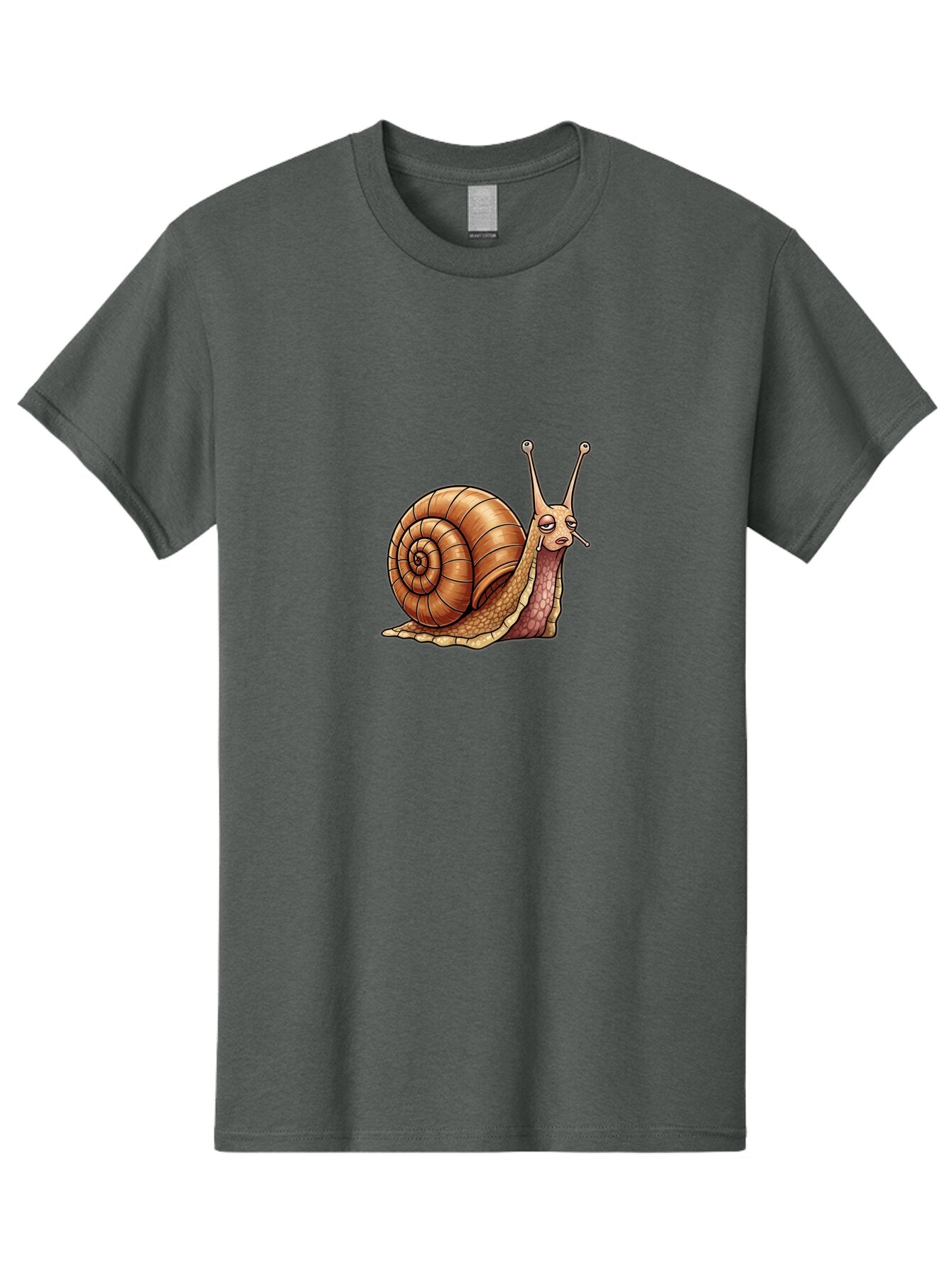 Snail-Smoking-1 Men'S Graphic Tee, 100% Cotton, Comfortable Casual Summer Wear, Machine Washable, Vintage Camera, Old Camera, Antique Camera, Black Camera, Classic Photography, Photography Equipment, Nostalgic Device, Film Camera, Camera Art Ban562 8